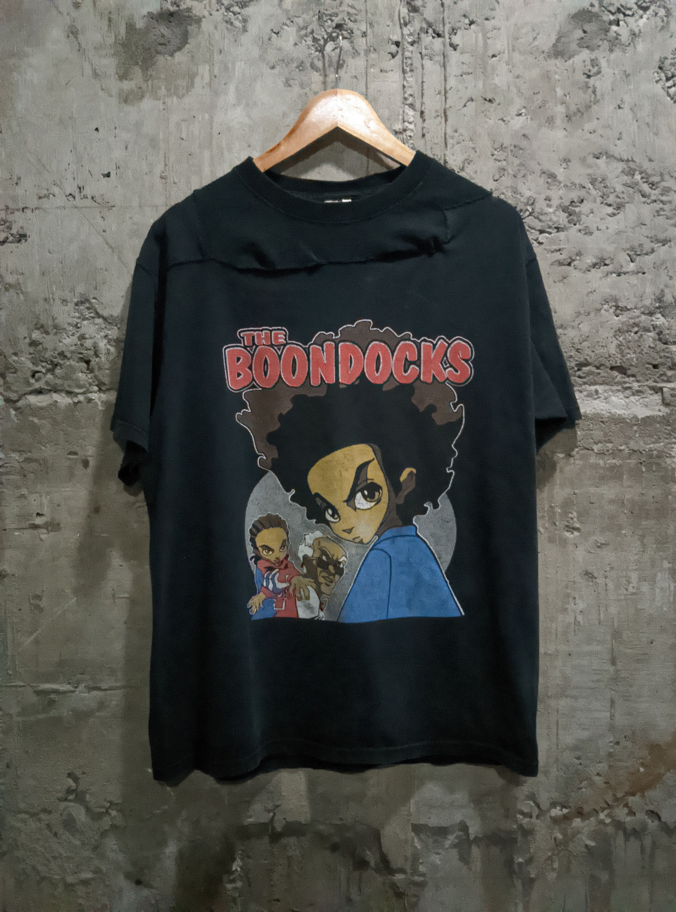 Vintage Vintage 2005 the boondocks show rap tee Size US L / EU 52-54 / 3 - 1 Thumbnail