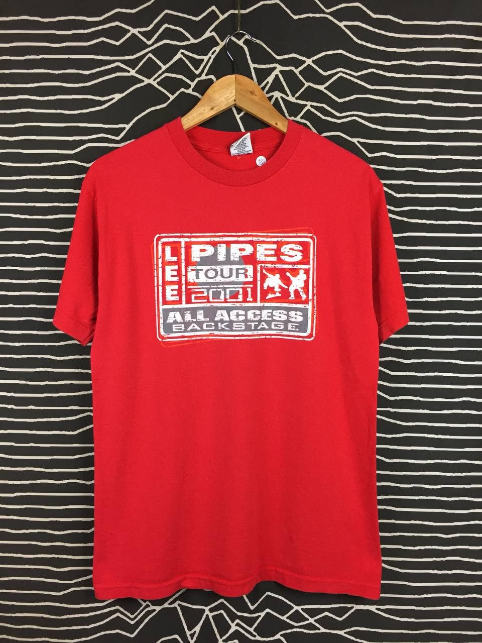Lee × Vintage Vtg LEE PIPES Skateboarding Tour 2001 Made In Usa Tee Size US M / EU 48-50 / 2 - 2 Thumbnail