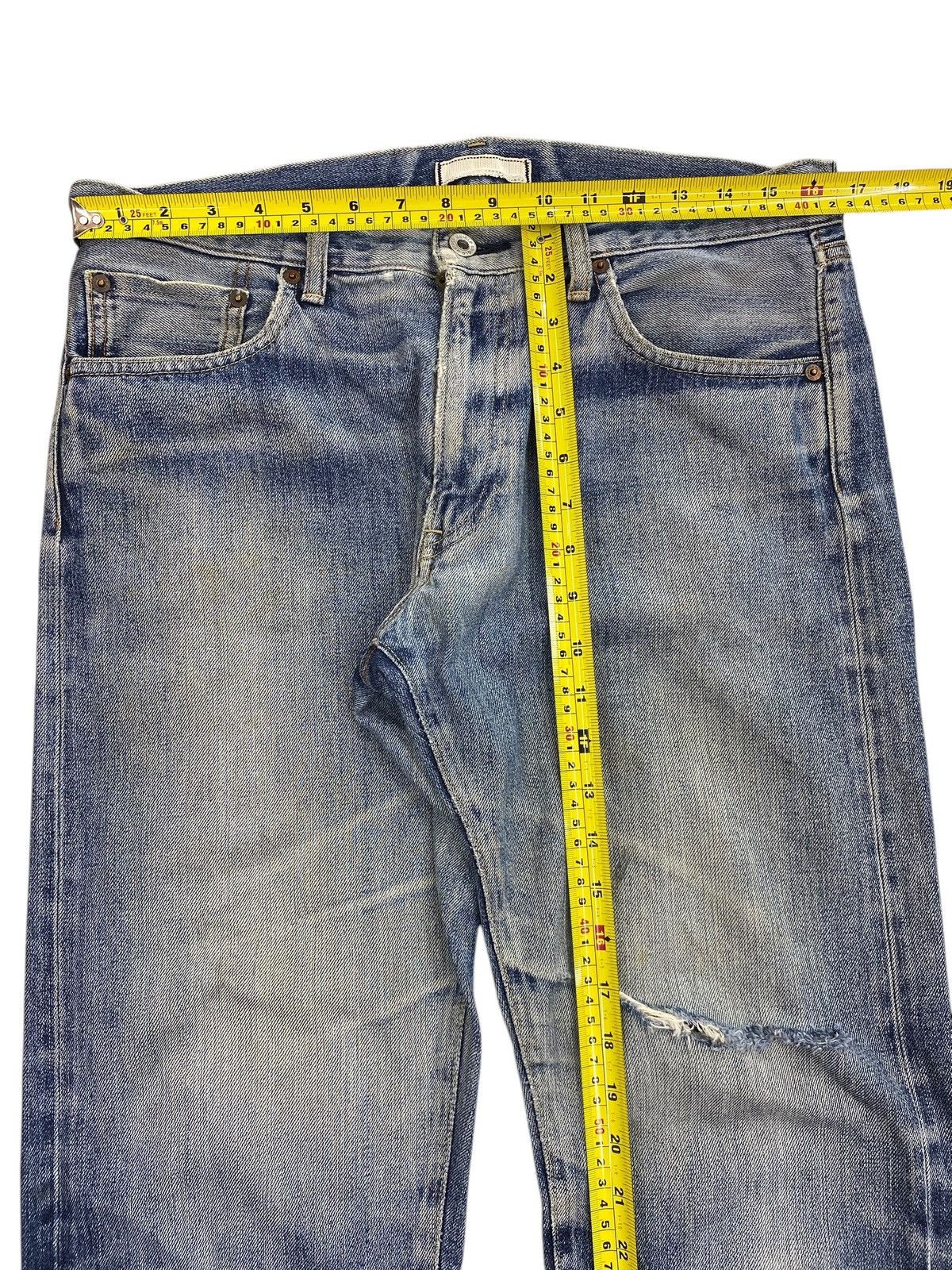 Uniqlo Uniqlo Selvedge Faded Wash Style Loose Jeans Size US 33 - 12 Thumbnail