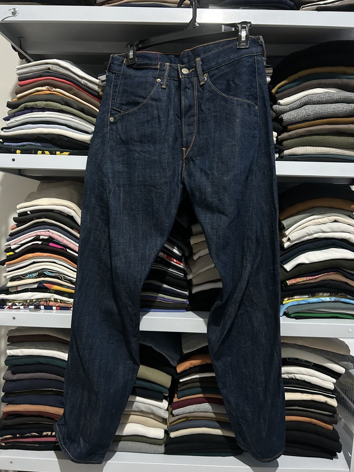 Levi's Vtg Levis 501 Rare Jeans Size US 28 / EU 44 - 3 Thumbnail