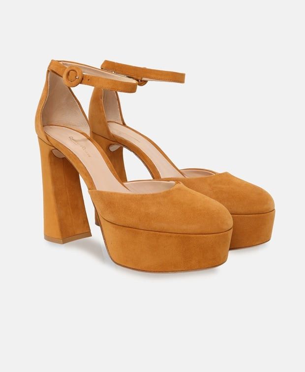 Gianvito Rossi Holly D'orsay Ankle strap pump Size US 11 / IT 41 - 1 Thumbnail