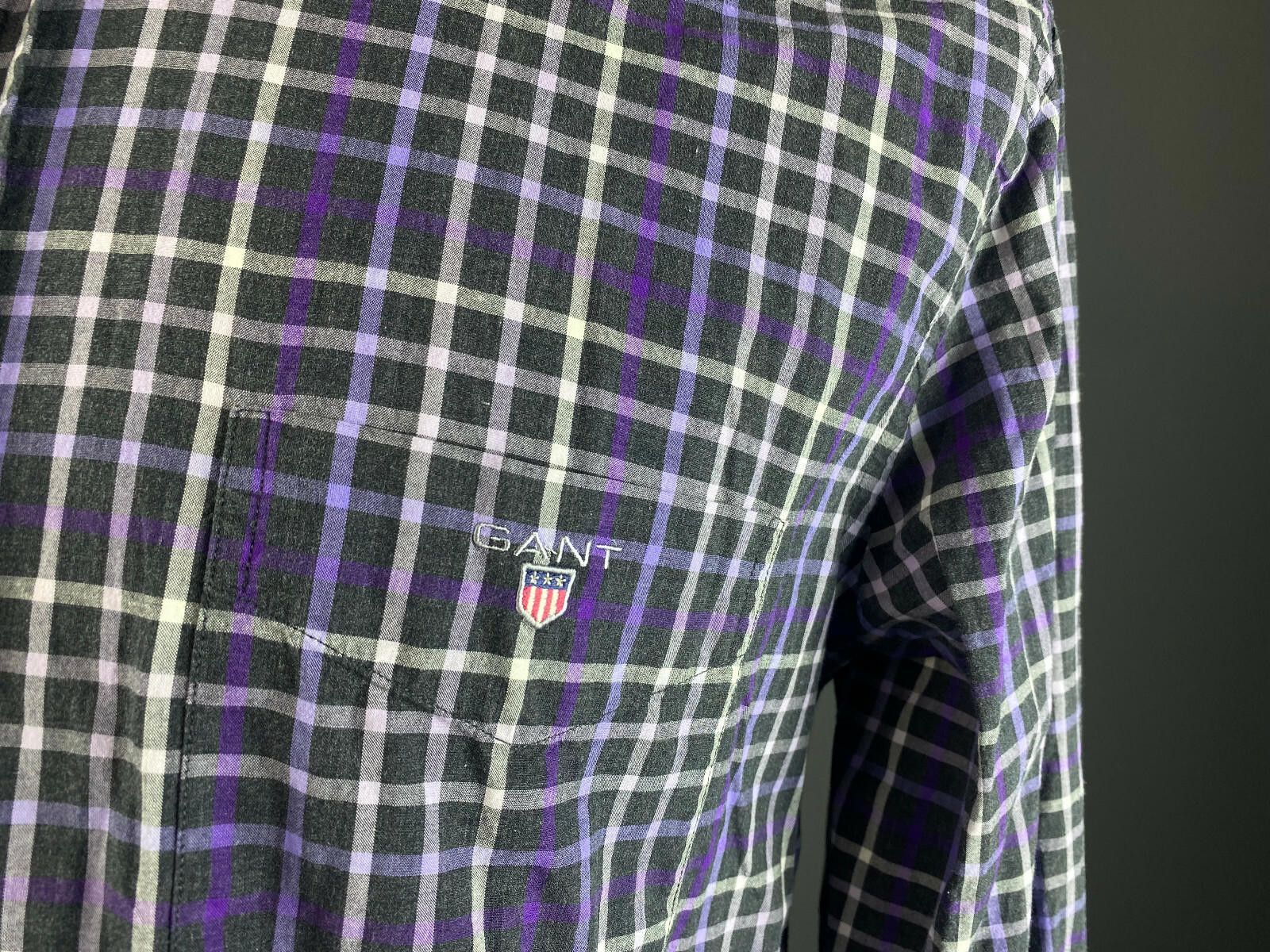 Gant Men Gant Melange Multicolor E -Z Check Shirt Size L Size US L / EU 52-54 / 3 - 2 Thumbnail