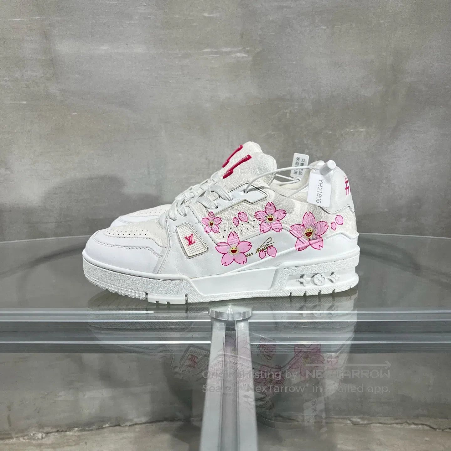 Louis Vuitton Louis Vuitton Trainers: Sakura Pollen, Takashi Murakami Bo Size US 6.5 / IT 36.5 - 3 Thumbnail