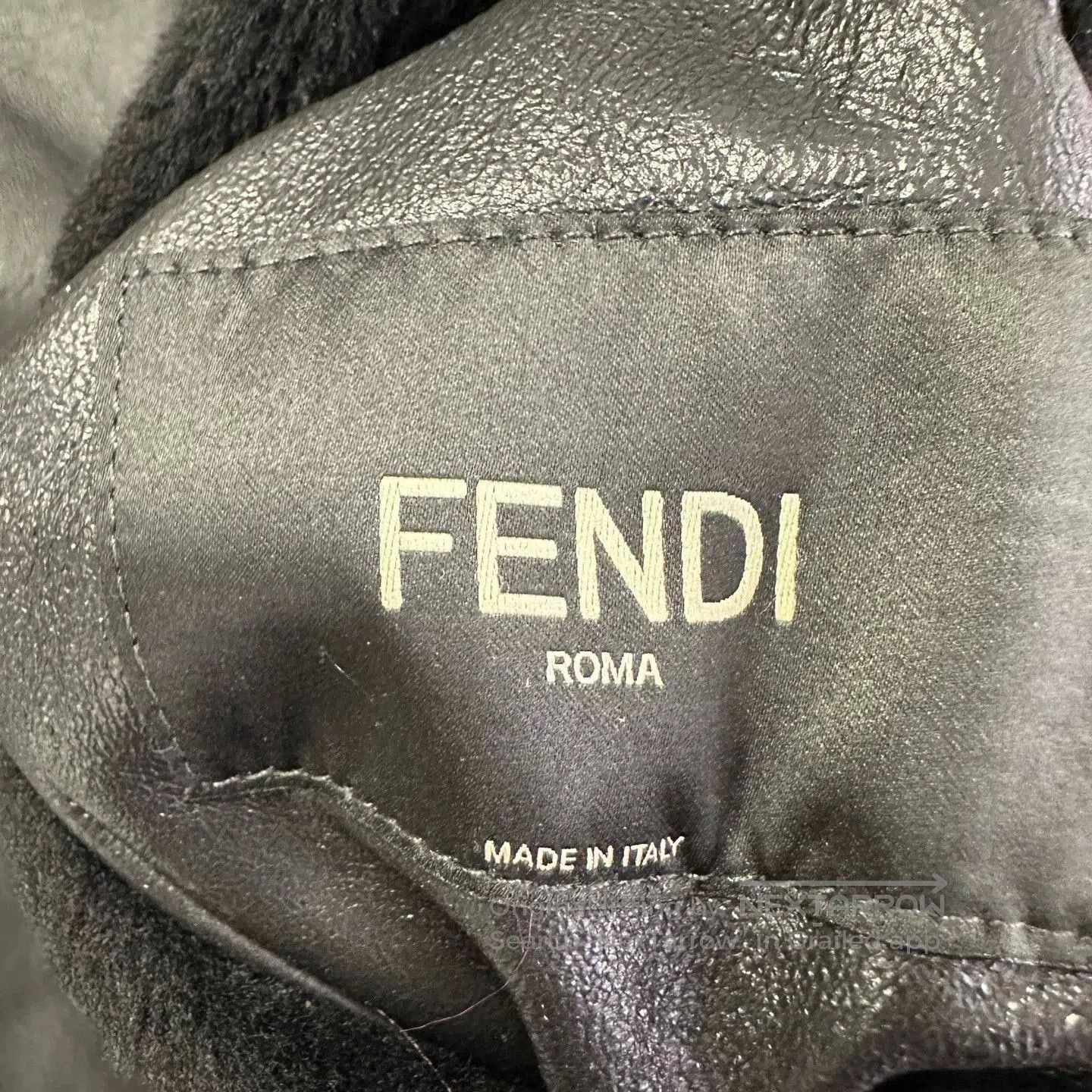 Fendi Fendi Black Monster Reversible Shearling Jacket. Size US M / EU 48-50 / 2 - 5 Thumbnail