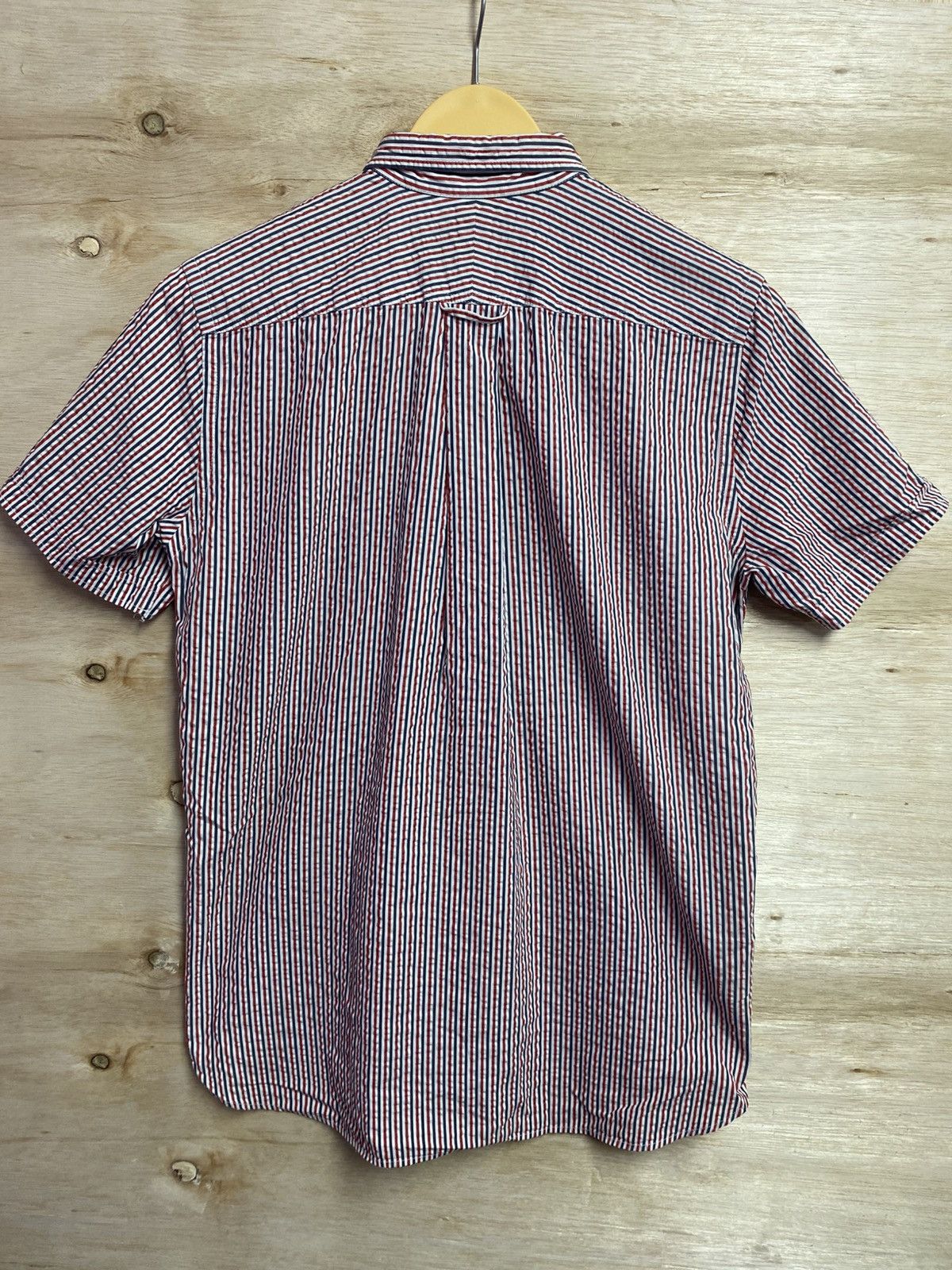 Junya Watanabe JUNYA WATANABE MAN Washed cotton button-down short-sleeve Size US XS / EU 42 / 0 - 7 Thumbnail