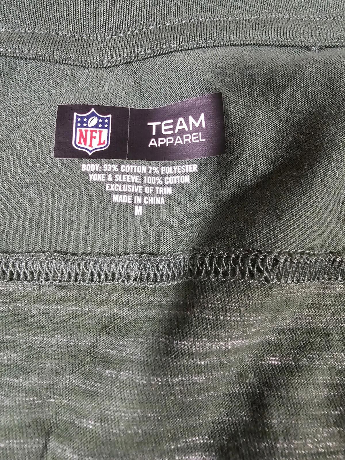 New Era Nfl Team Apparel Green Bay Packers Womens M New ERA Tshirt Size ONE SIZE - 4 Thumbnail