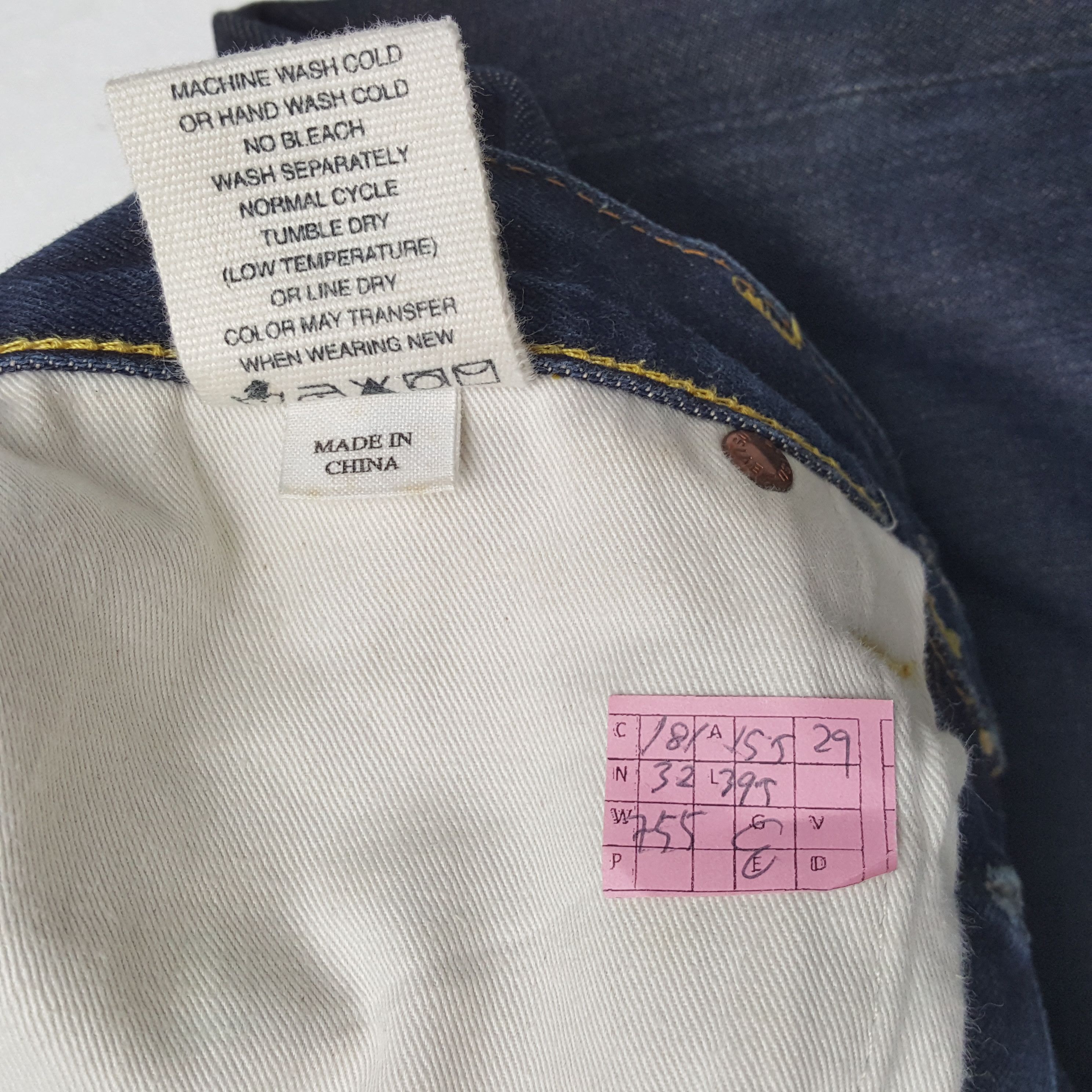 Evisu EVISU Japanese Brand Streetwear Fashion Rare Design Jeans Size US 31 - 13 Thumbnail