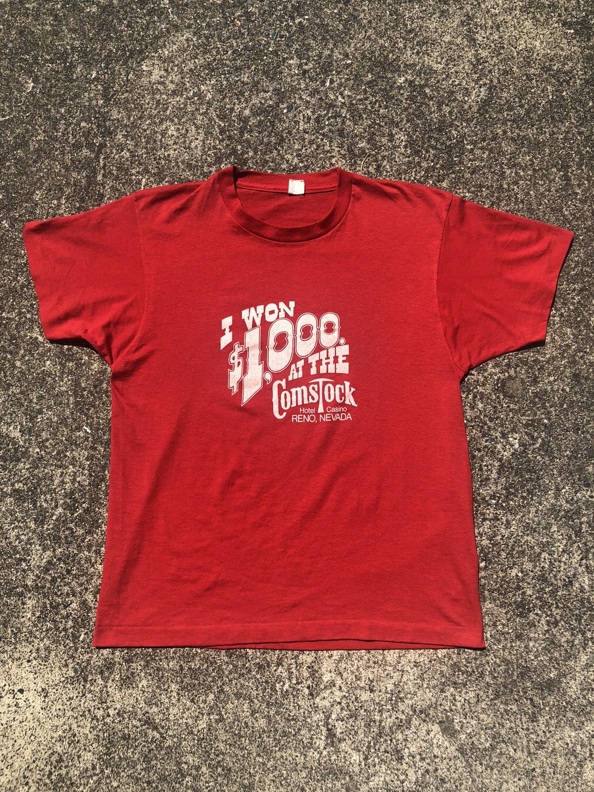 Other Lucky gambler 80’s single stitch tee Size US L / EU 52-54 / 3 - 1 Thumbnail