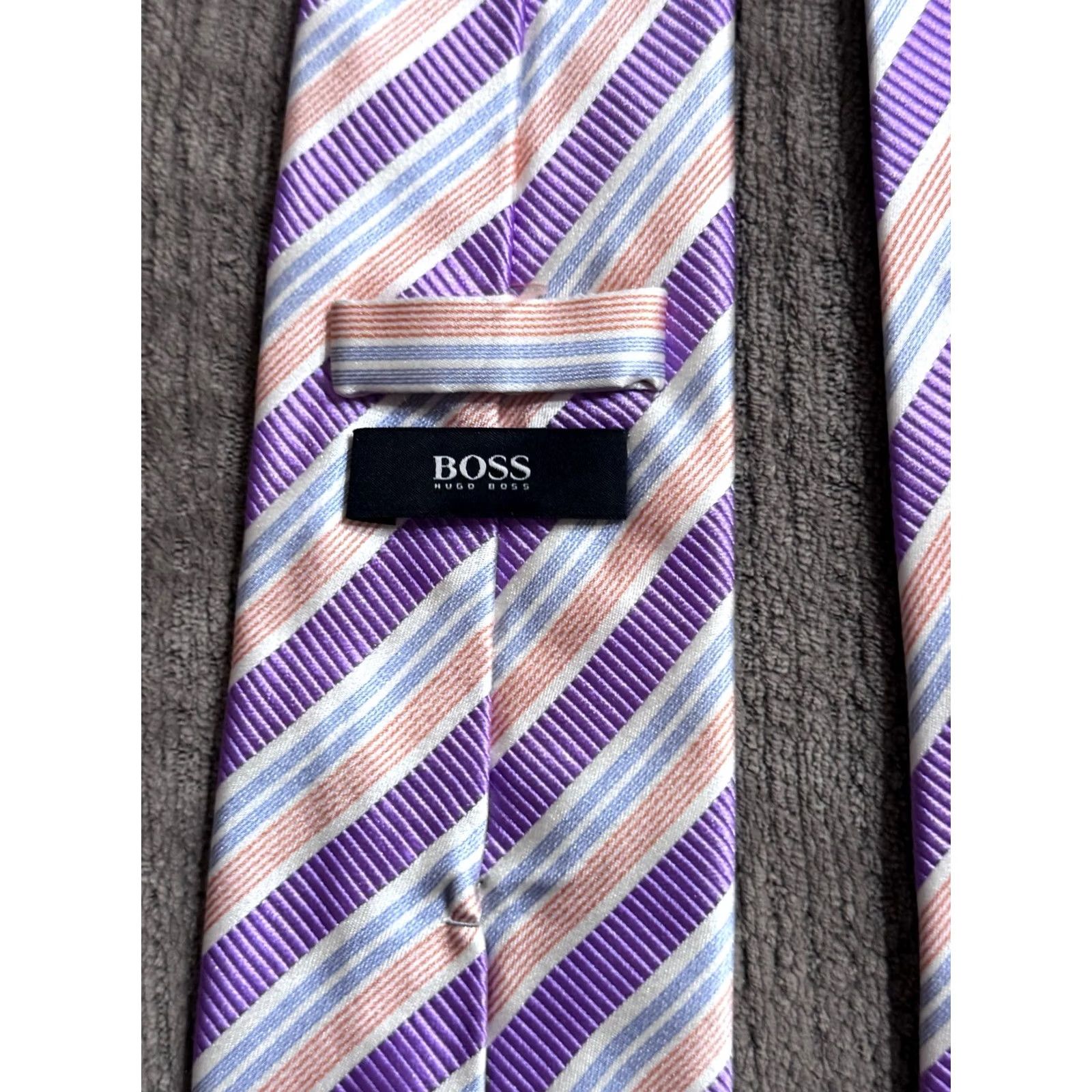 Hugo Boss HUGO BOSS Mens Silk Necktie Tie MINT Size ONE SIZE - 4 Thumbnail