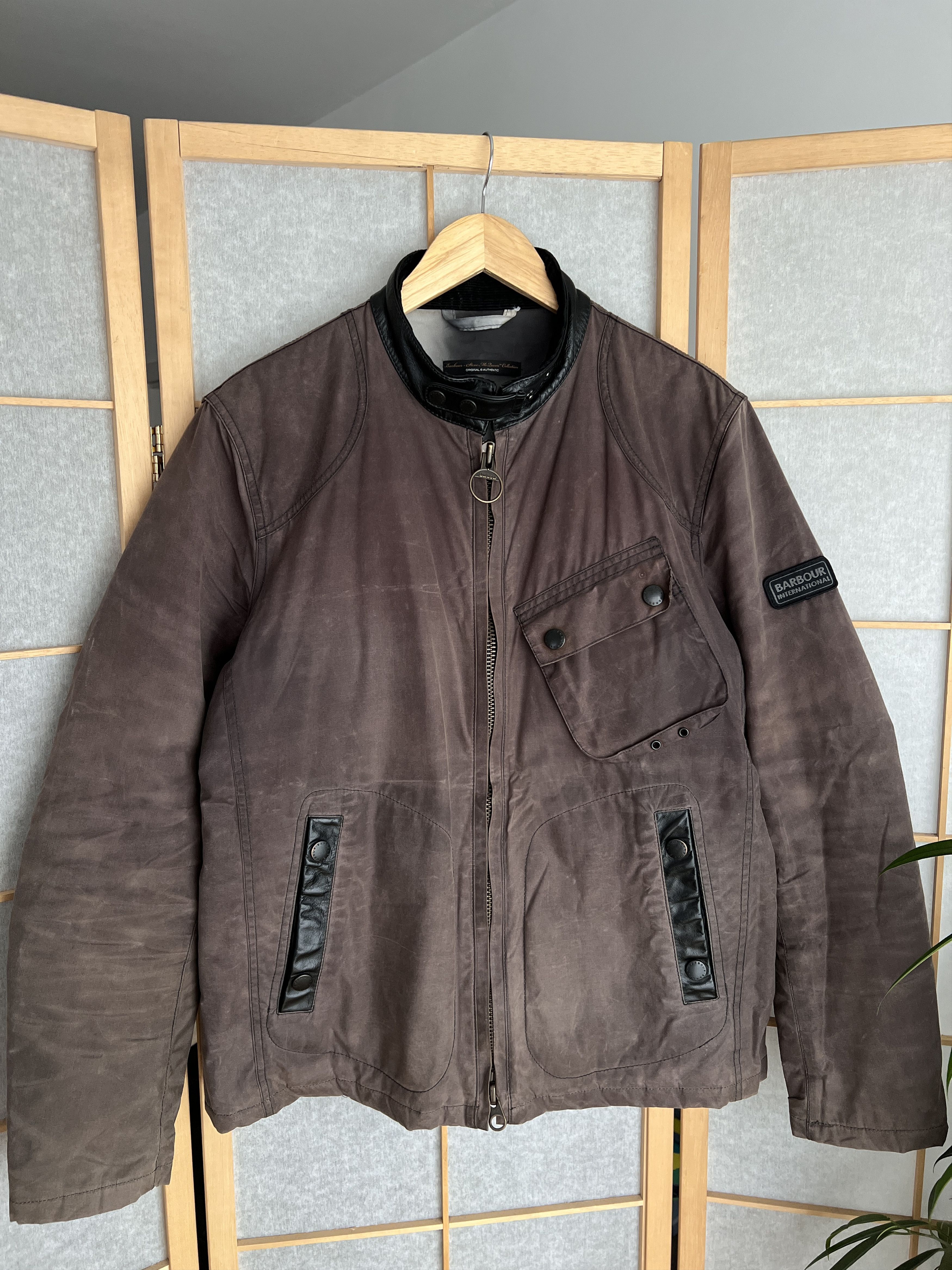 Barbour Barbour International Steeve McQueen Greenham waxed jacket Size US L / EU 52-54 / 3 - 23 Thumbnail