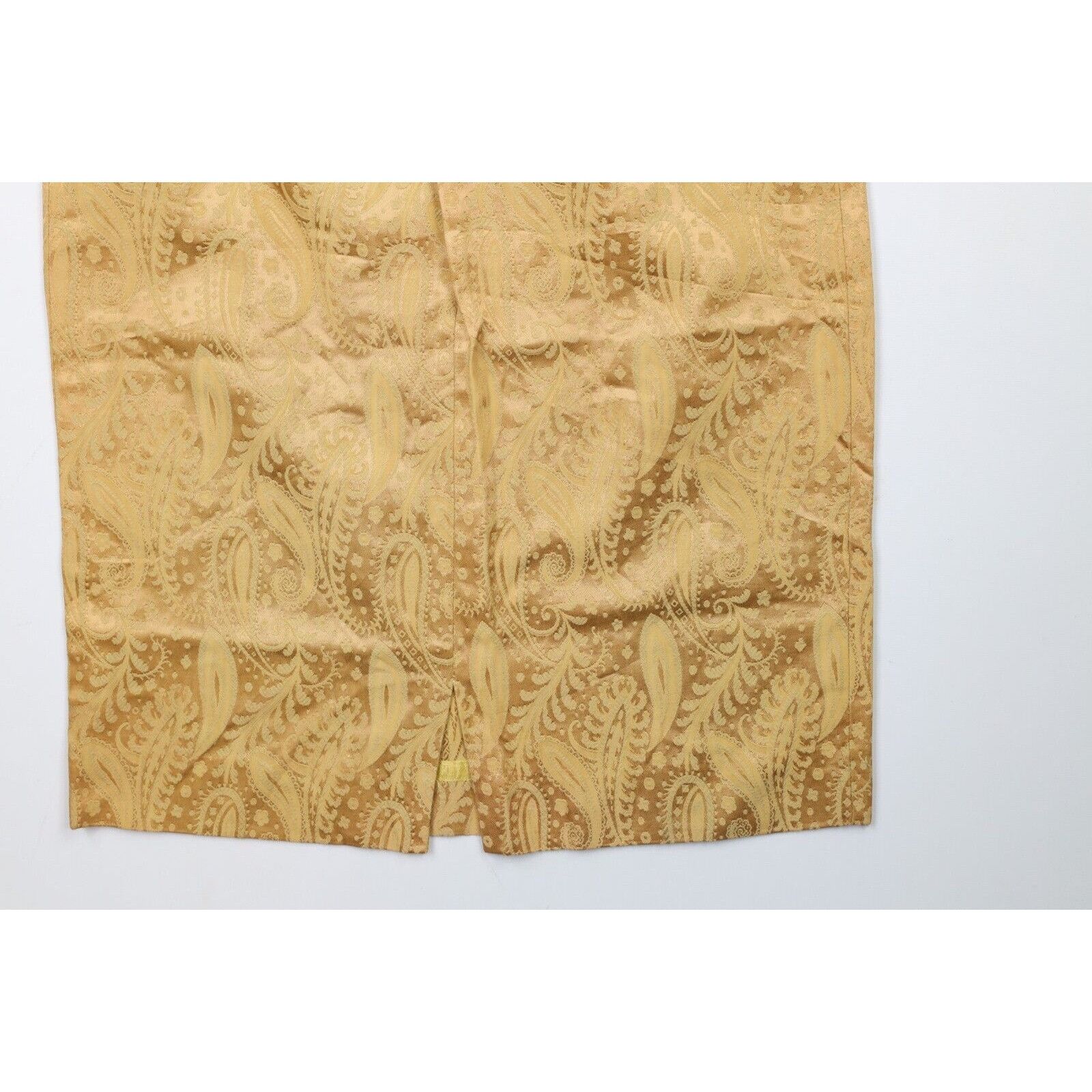 Vintage Vintage 50s 60s Rockabilly Silk Paisley Jacquard Skirt Size 24" / US 00 / IT 34 - 11 Thumbnail