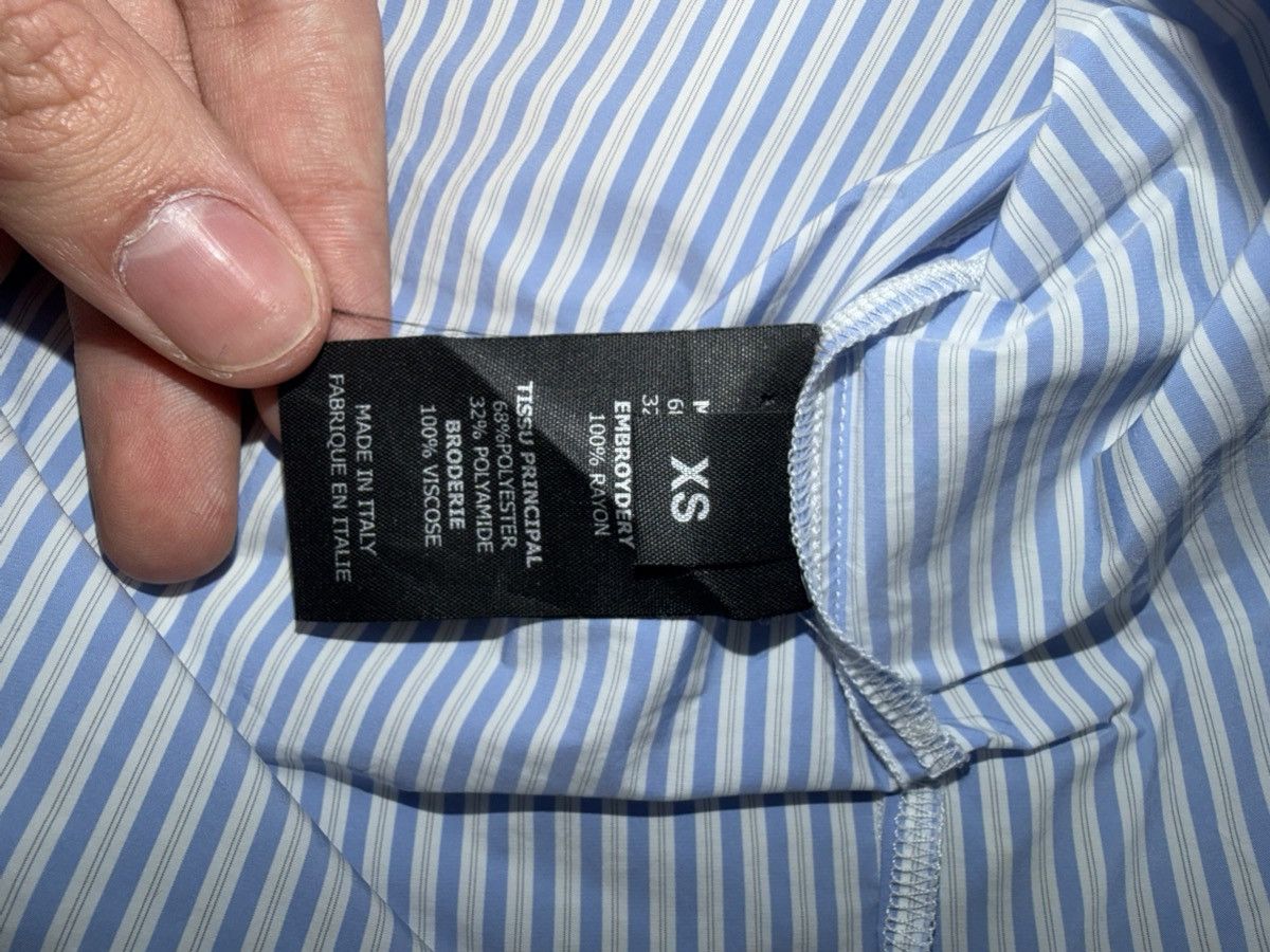 Vetements Vetements Pinstripe Plastic Shirt Size US XS / EU 42 / 0 - 8 Thumbnail