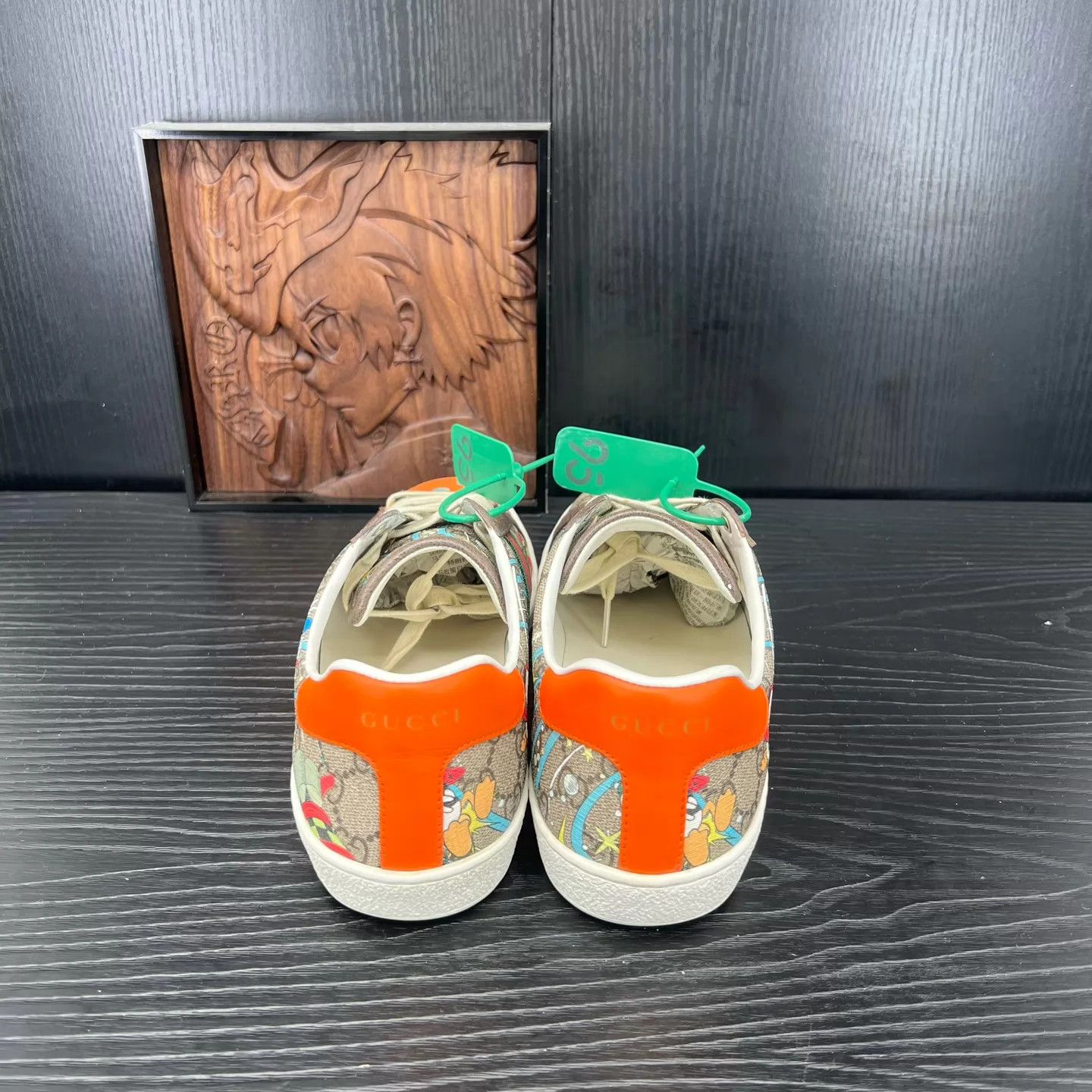 Gucci Gucci Ace x Disney Brown Sneakers US8.5/42.5 Mint Size US 9.5 / EU 42-43 - 5 Thumbnail