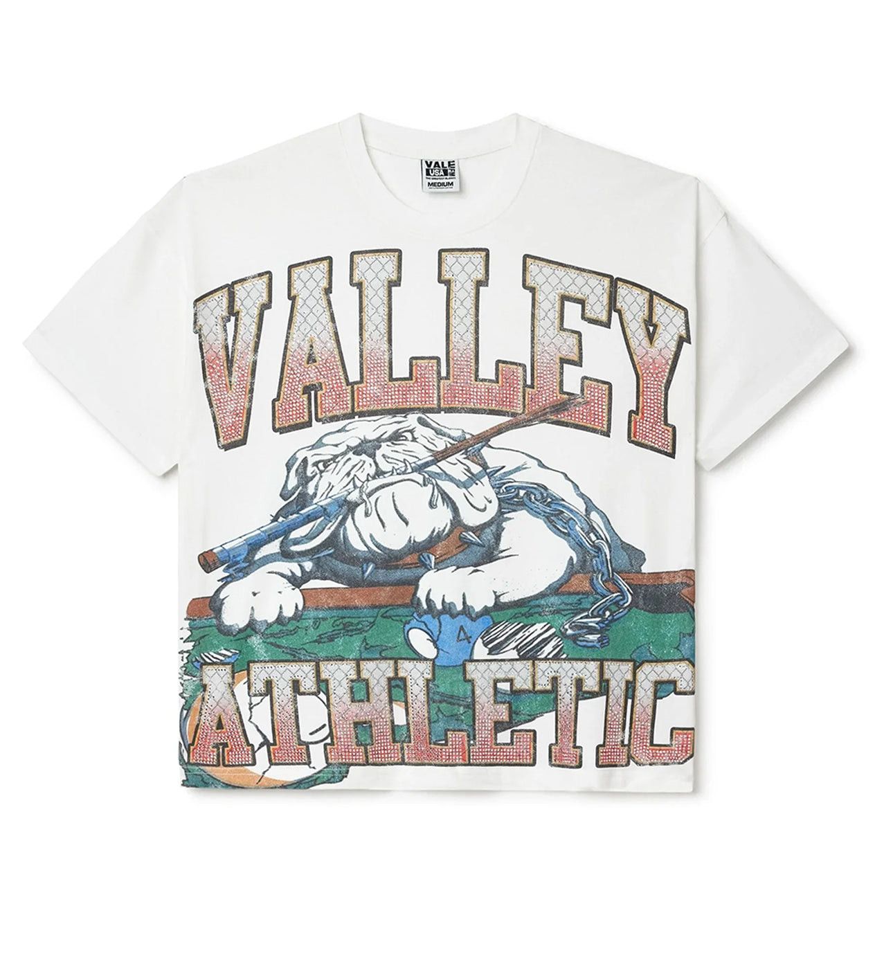 Vale Forever Polo Bling Tee White Size US L / EU 52-54 / 3 - 1 Thumbnail