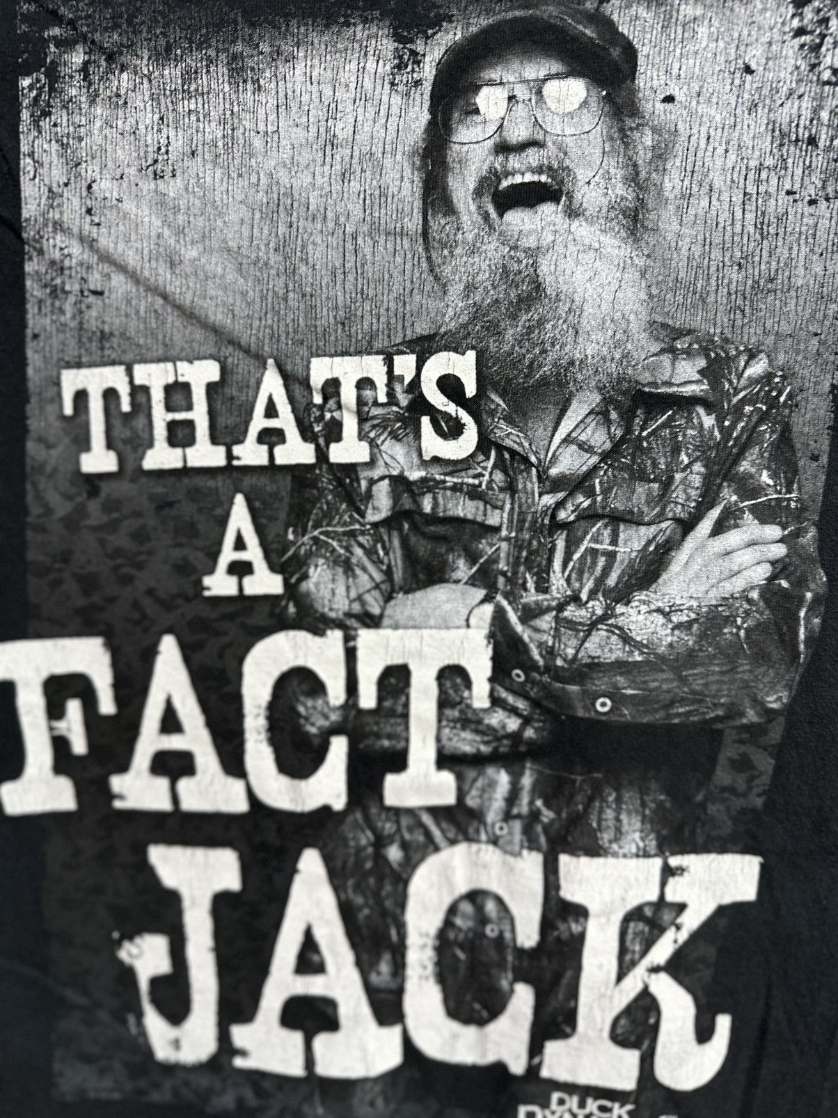 Vintage Rare Vintage Duck Dynasty That’s A Fact Jack Faded Tee Size US M / EU 48-50 / 2 - 2 Thumbnail