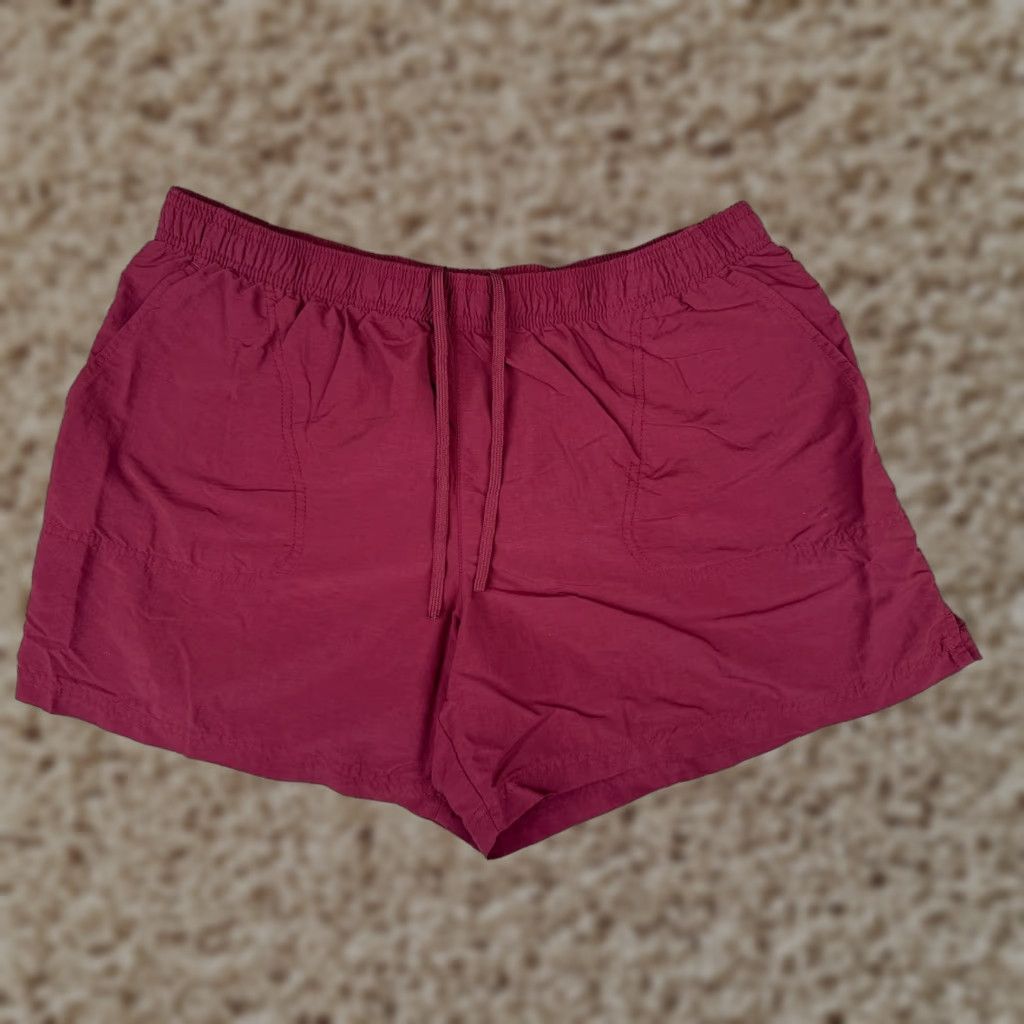 Vintage Columbia Shorts Womens XL Red 100% Nylon Cargo Pocket Casual Activewear Hiking 36x5 Men/Women? Size 40" / US 18 - 1 Thumbnail