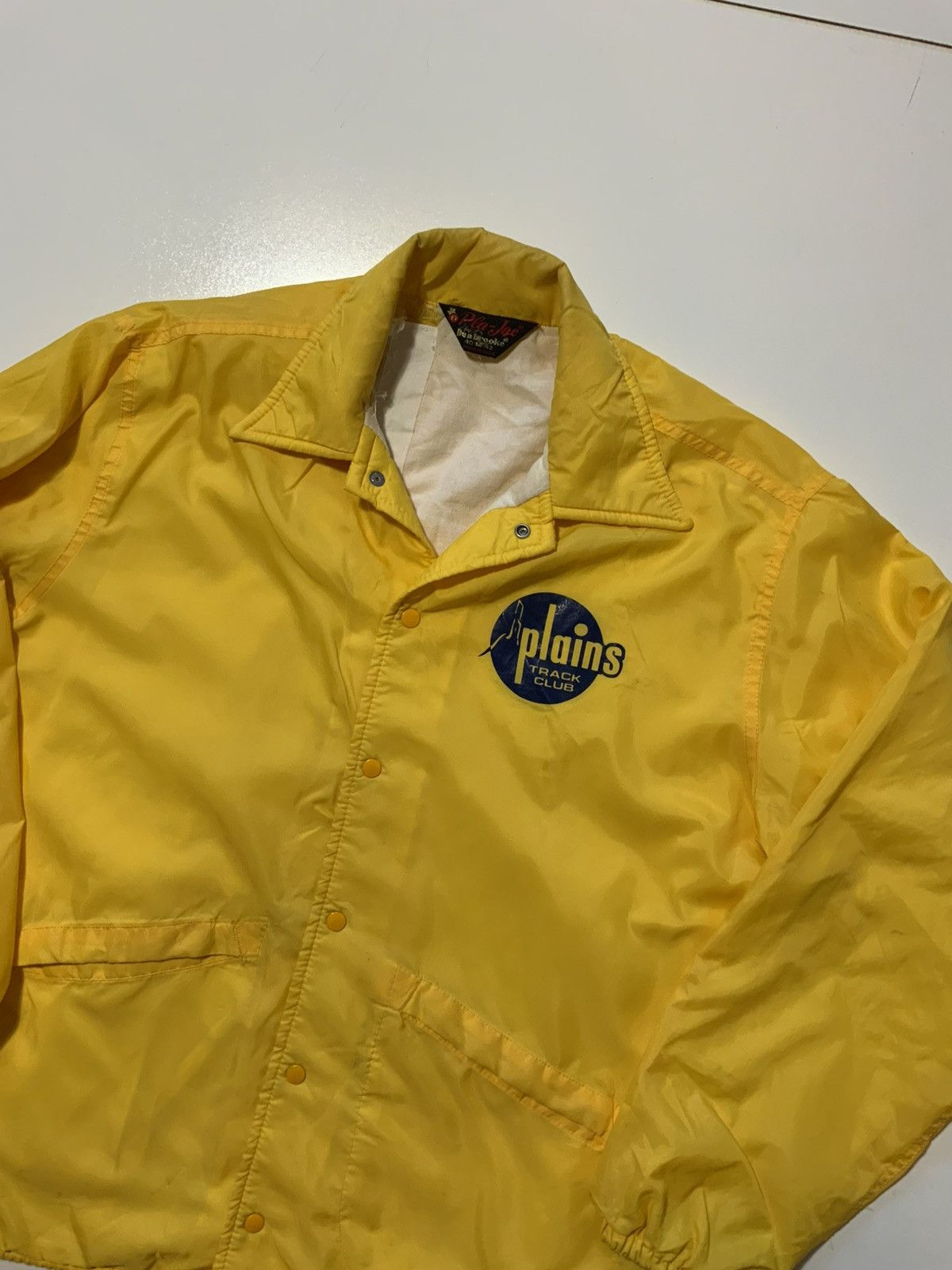 Vintage Vintage 70s 80s Pla-Jac Dunbrooke Yellow Windbreaker Jacket Size US M / EU 48-50 / 2 - 5 Thumbnail