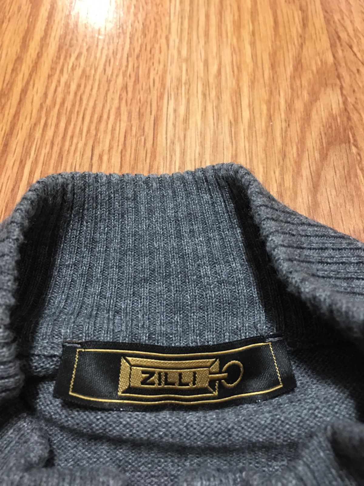 Zilli ZILLI Wool Zip Cardigan Mens Grey Sweater Size M Size US M / EU 48-50 / 2 - 5 Thumbnail