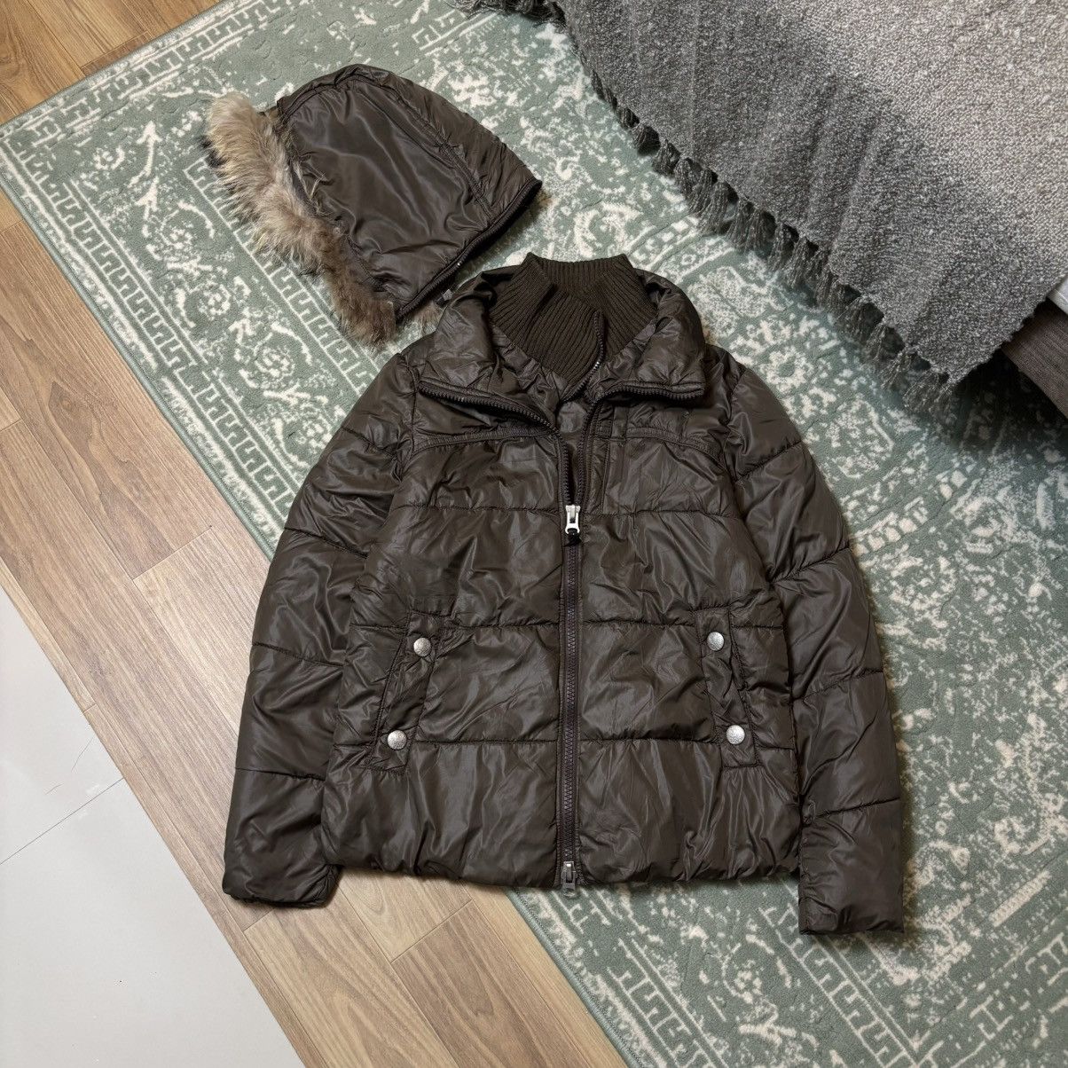14th Addiction × Japanese Brand × Le Grande Bleu (L.G.B.) Double layer Down puffer Fur jacket IfSixWasNine LGB Style Size US M / EU 48-50 / 2 - 3 Thumbnail