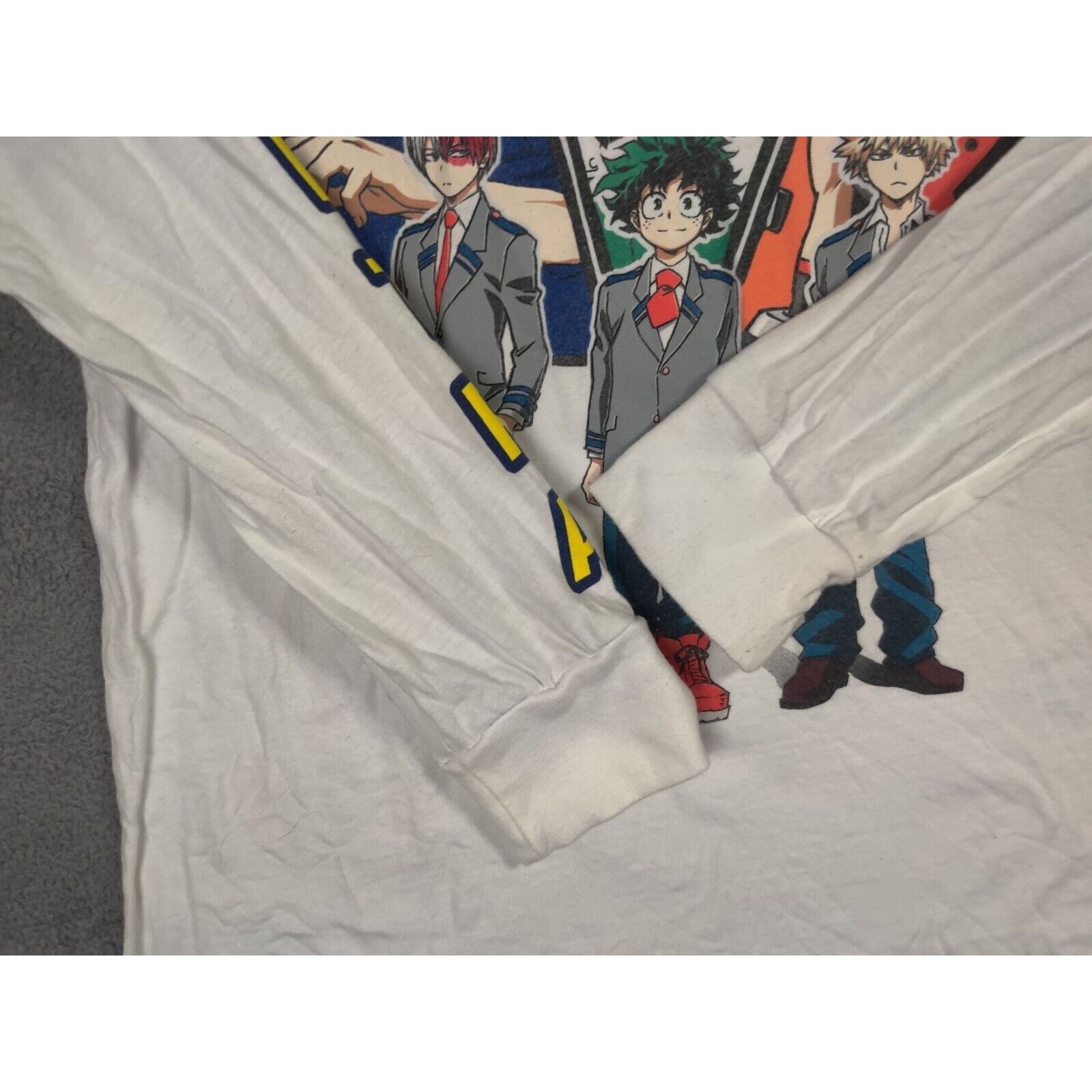 Other My Hero Academia Shirt Adult Mens Small White Japanese Anime Size US S / EU 44-46 / 1 - 2 Thumbnail