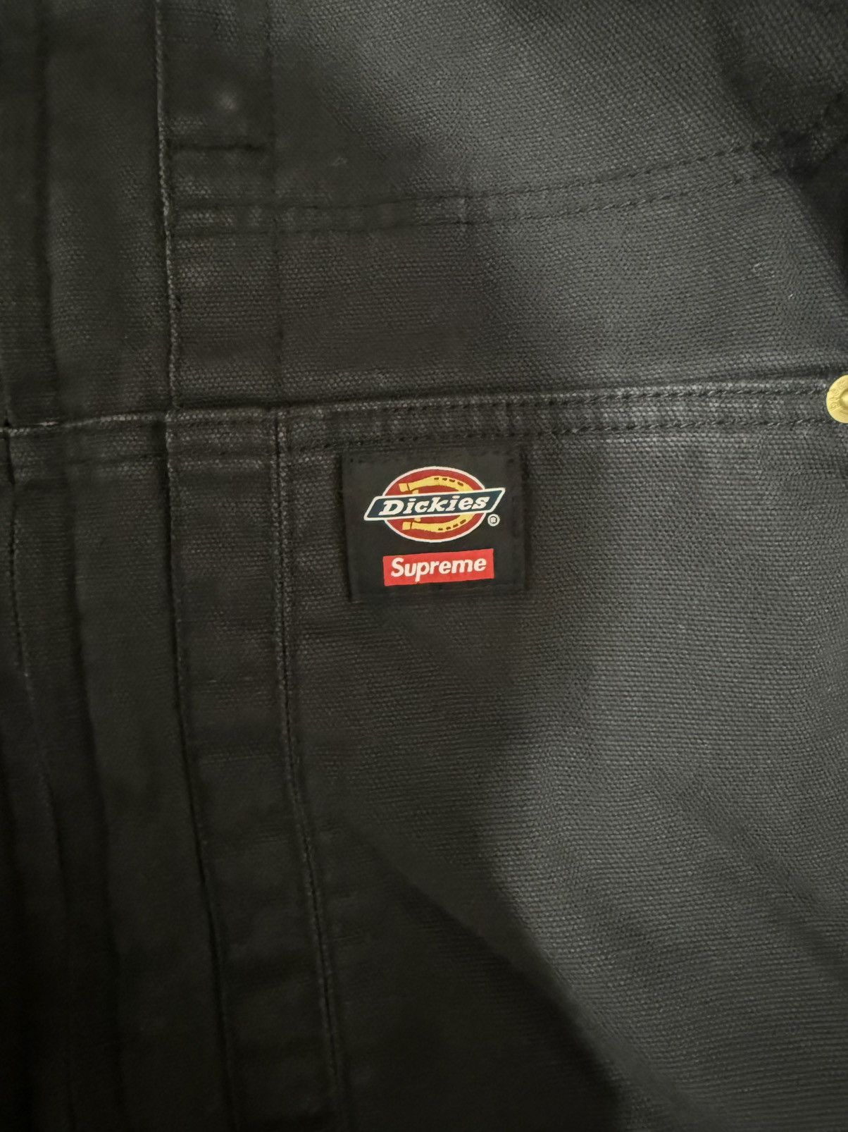 Dickies × Supreme DICKIES WORK JACKET BLACK SIZE SMALL FW24 Size US S / EU 44-46 / 1 - 2 Thumbnail