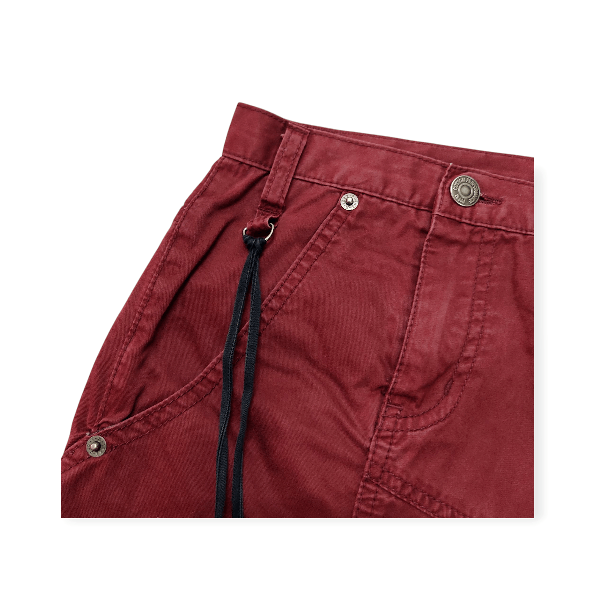 If Six Was Nine × PPFM PPFM Assymetrical Front Rise Multi-pockets Pants Size US 33 - 6 Thumbnail