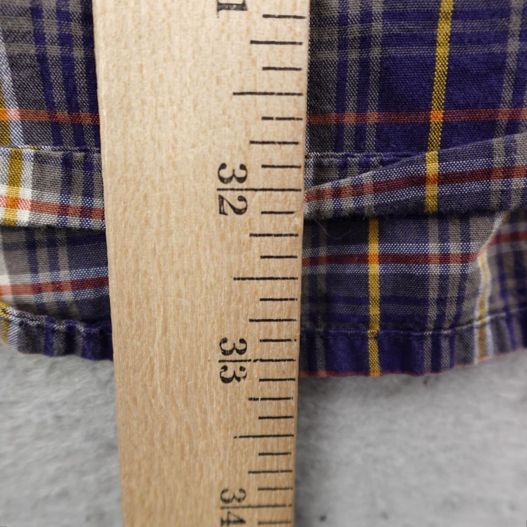 Vintage VINTAGE Big Mac Shirt Mens 2XL Tall Blue Orange Plaid Button-Up Work Utility Y2K Shirt Size US XXL / EU 58 / 5 - 7 Thumbnail