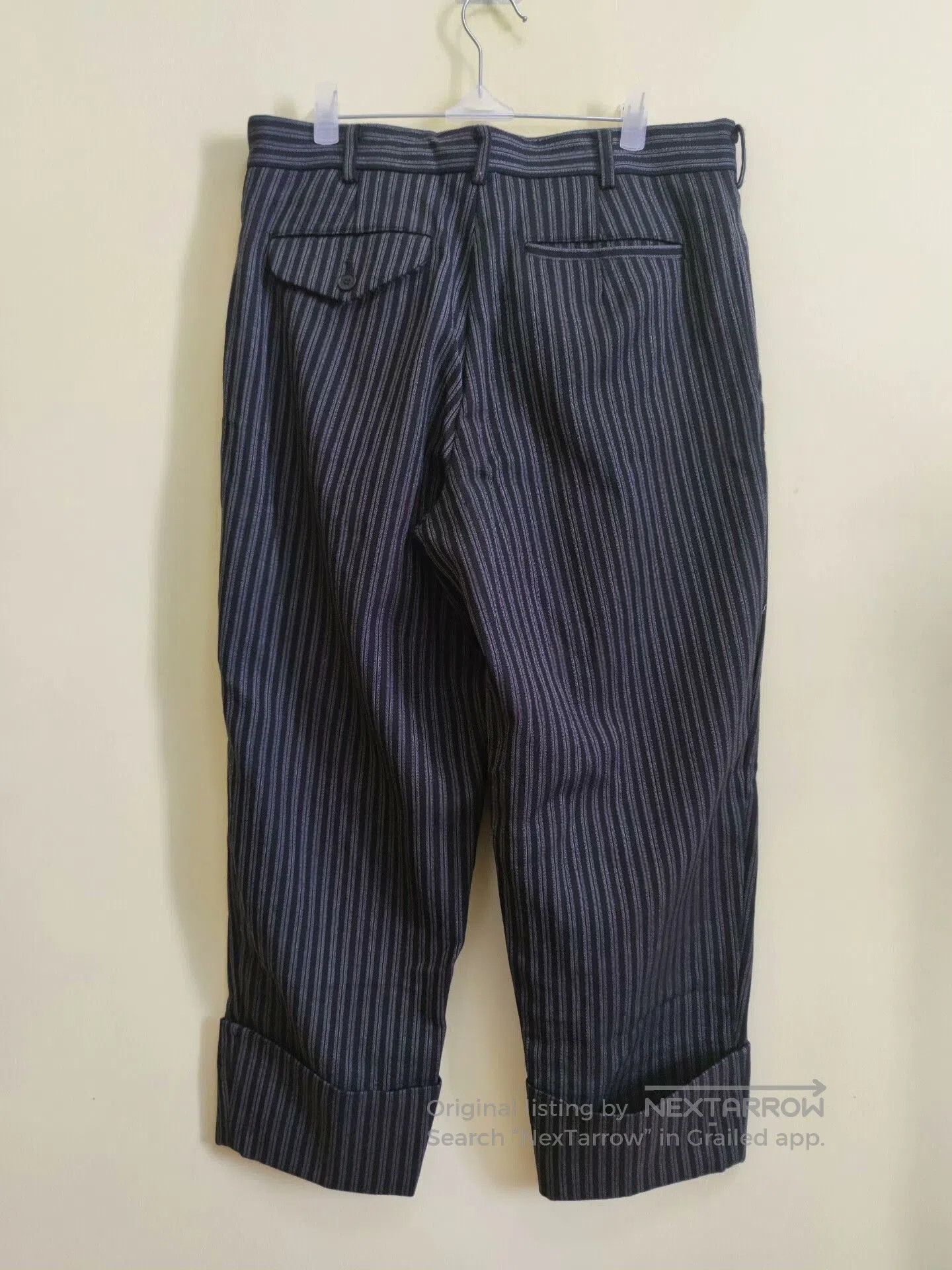 Comme des Garcons Homme Plus Comme des Garçons Striped Wool Pants. Size US 28 / EU 44 - 4 Thumbnail