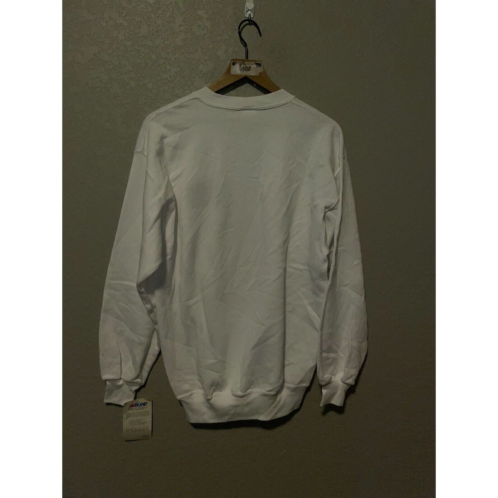 Jerzees Vintage Teacher Sweatshirt National Project Wet Water 90s L Size US L / EU 52-54 / 3 - 9 Thumbnail