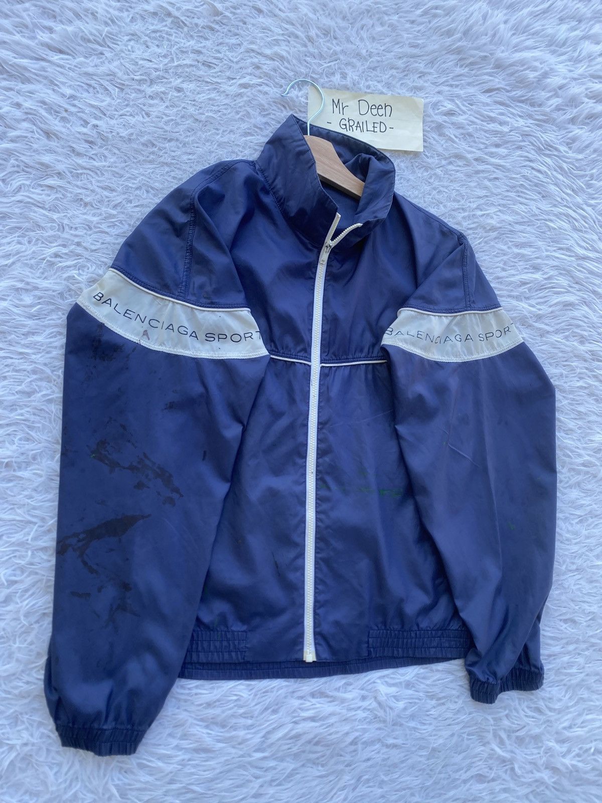 Balenciaga Rare Vintage Balenciaga Sports Windbreaker Size US M / EU 48-50 / 2 - 2 Thumbnail