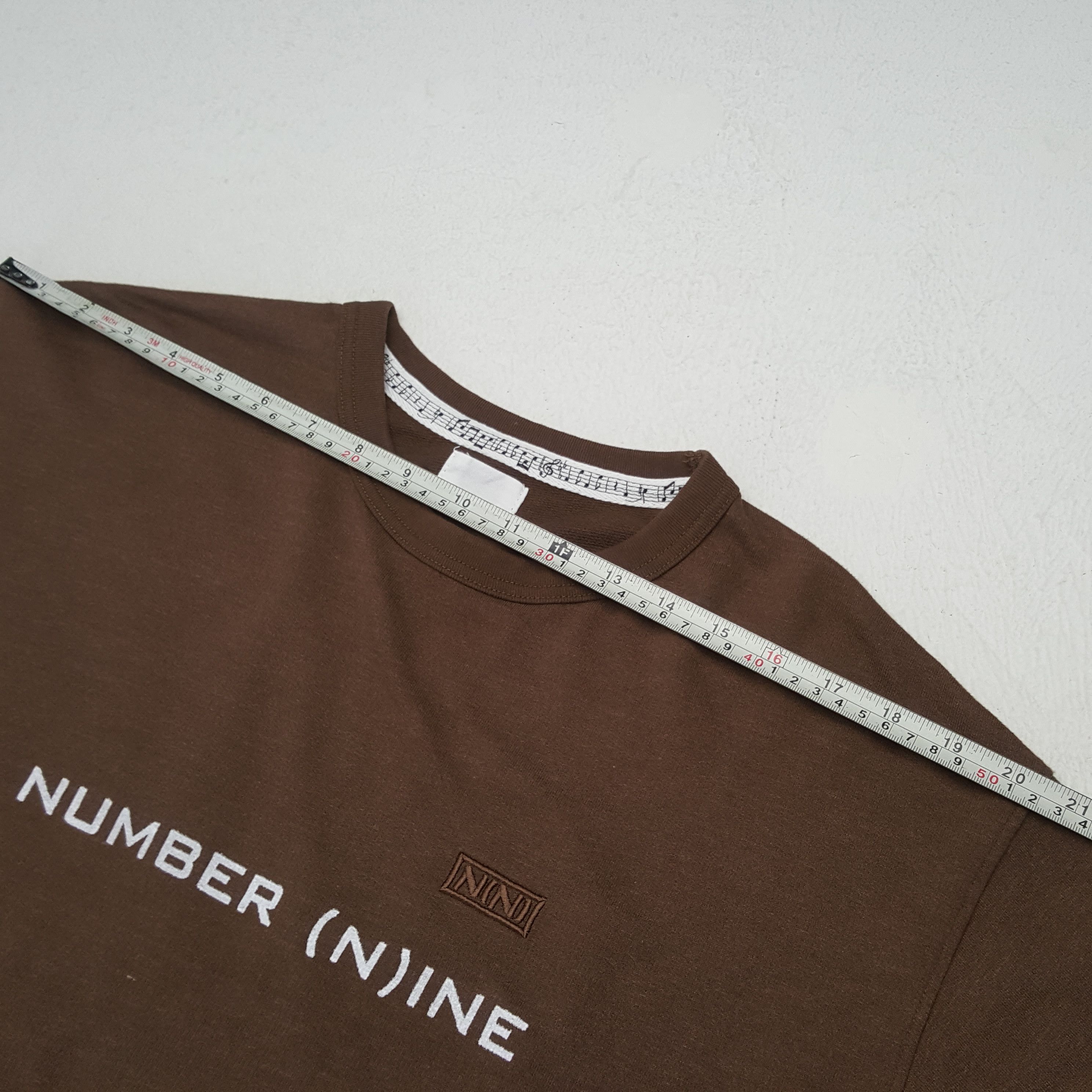 Number (N)ine NUMBER NINE Japanese Brand Custom Art Tshirt C285N43 Size US M / EU 48-50 / 2 - 5 Thumbnail