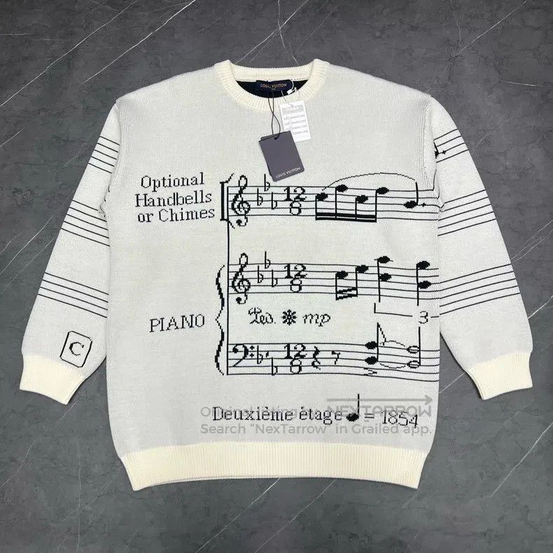 Louis Vuitton Louis Vuitton Staff Sweater Size US L / EU 52-54 / 3 - 1 Thumbnail