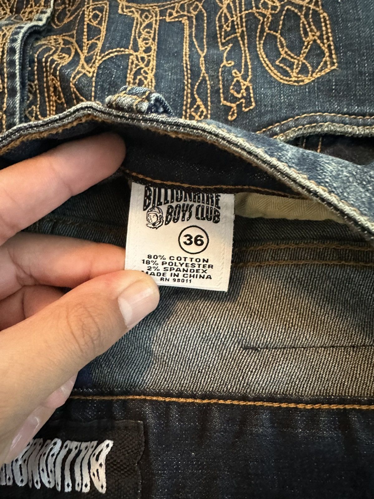 Billionaire Boys Club Crazy Billionaire Boys Club Jeans Size US 36 / EU 52 - 5 Thumbnail