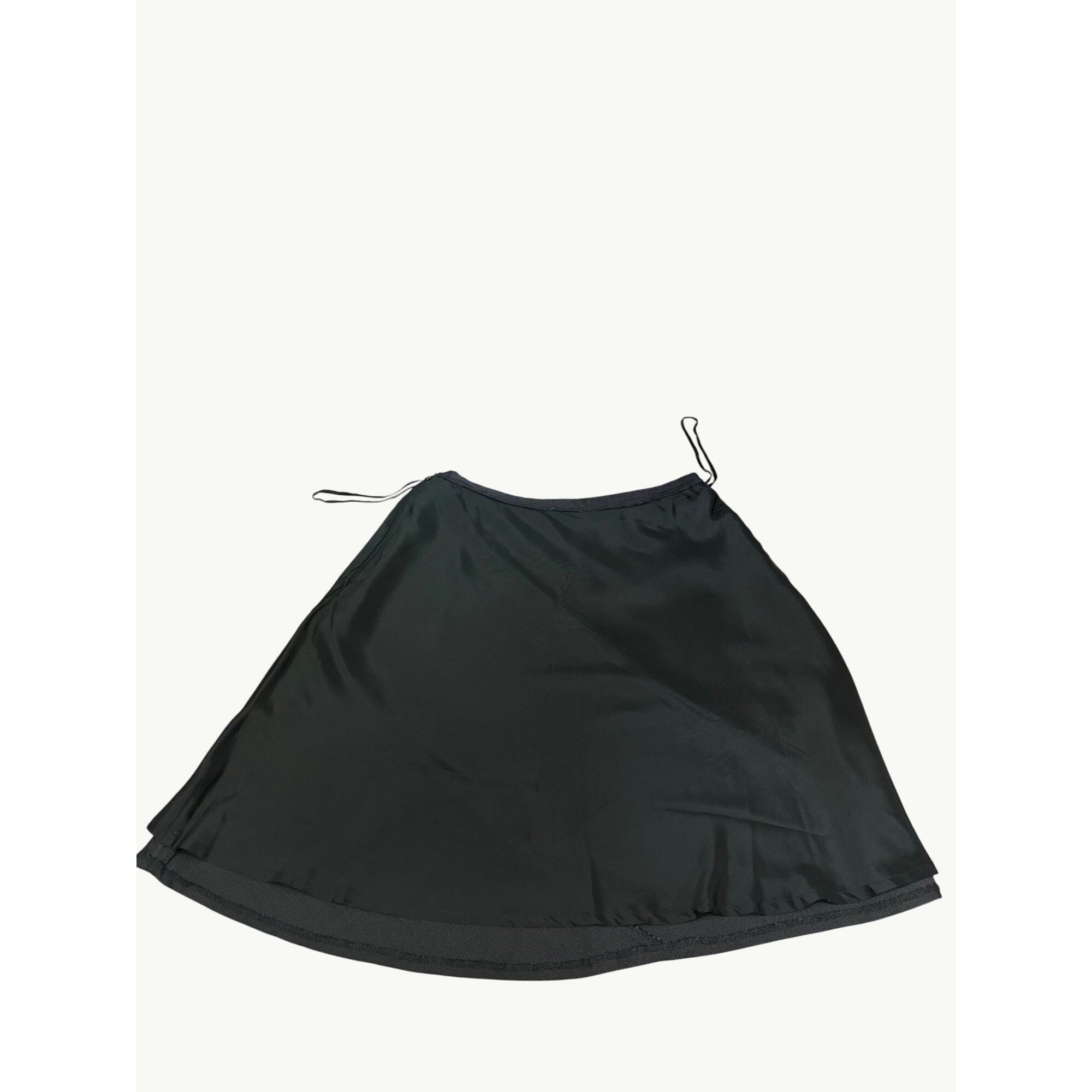 Other CCC Black Asymmetrical Skirt Polyester Rayon Blend Lining Si Size 28" / US 6 / IT 42 - 6 Thumbnail