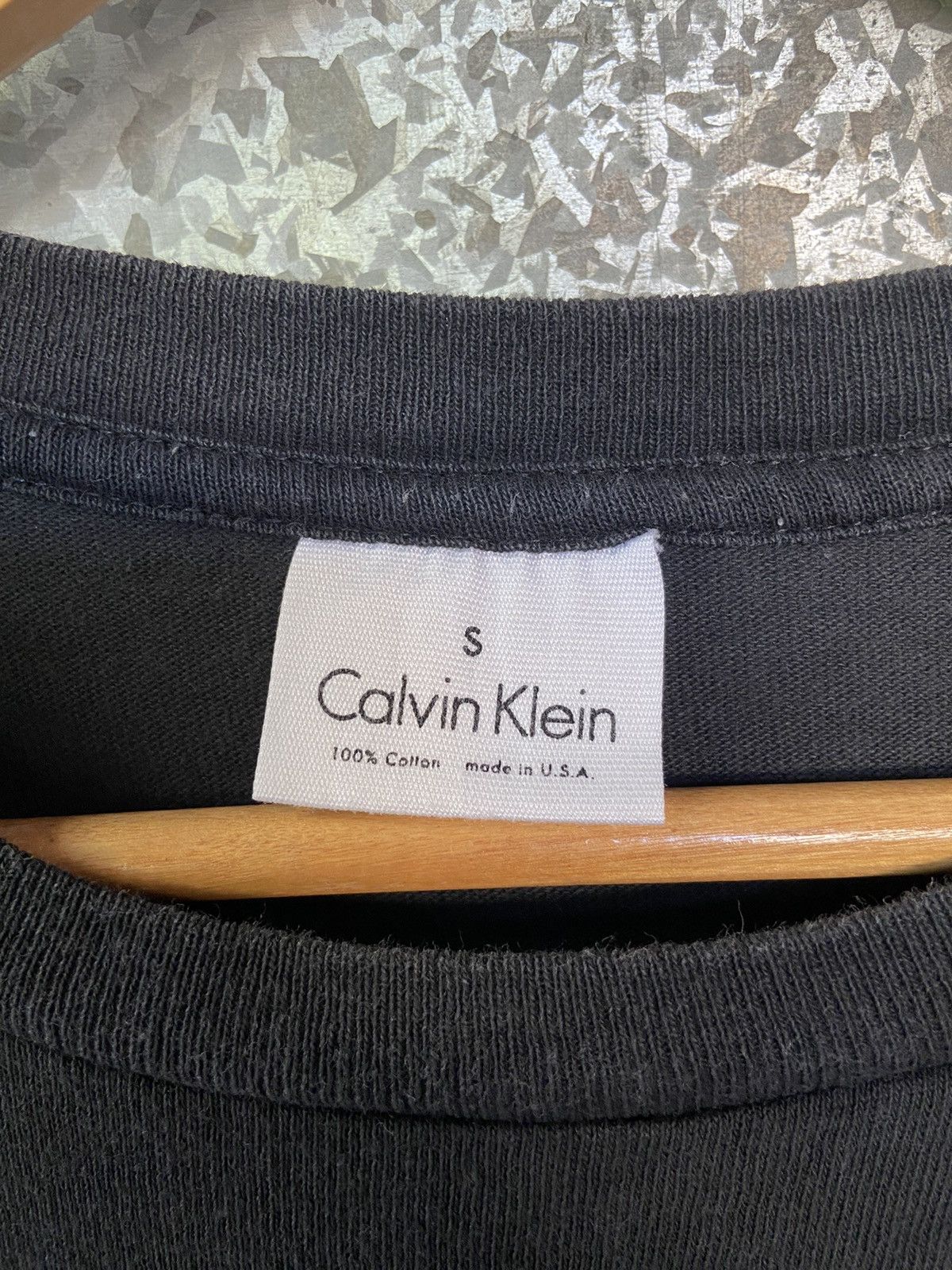Calvin Klein 🔥 Vtg 90s Vtg Calvin Klein t shirt spell out made in Usa Size US S / EU 44-46 / 1 - 4 Thumbnail