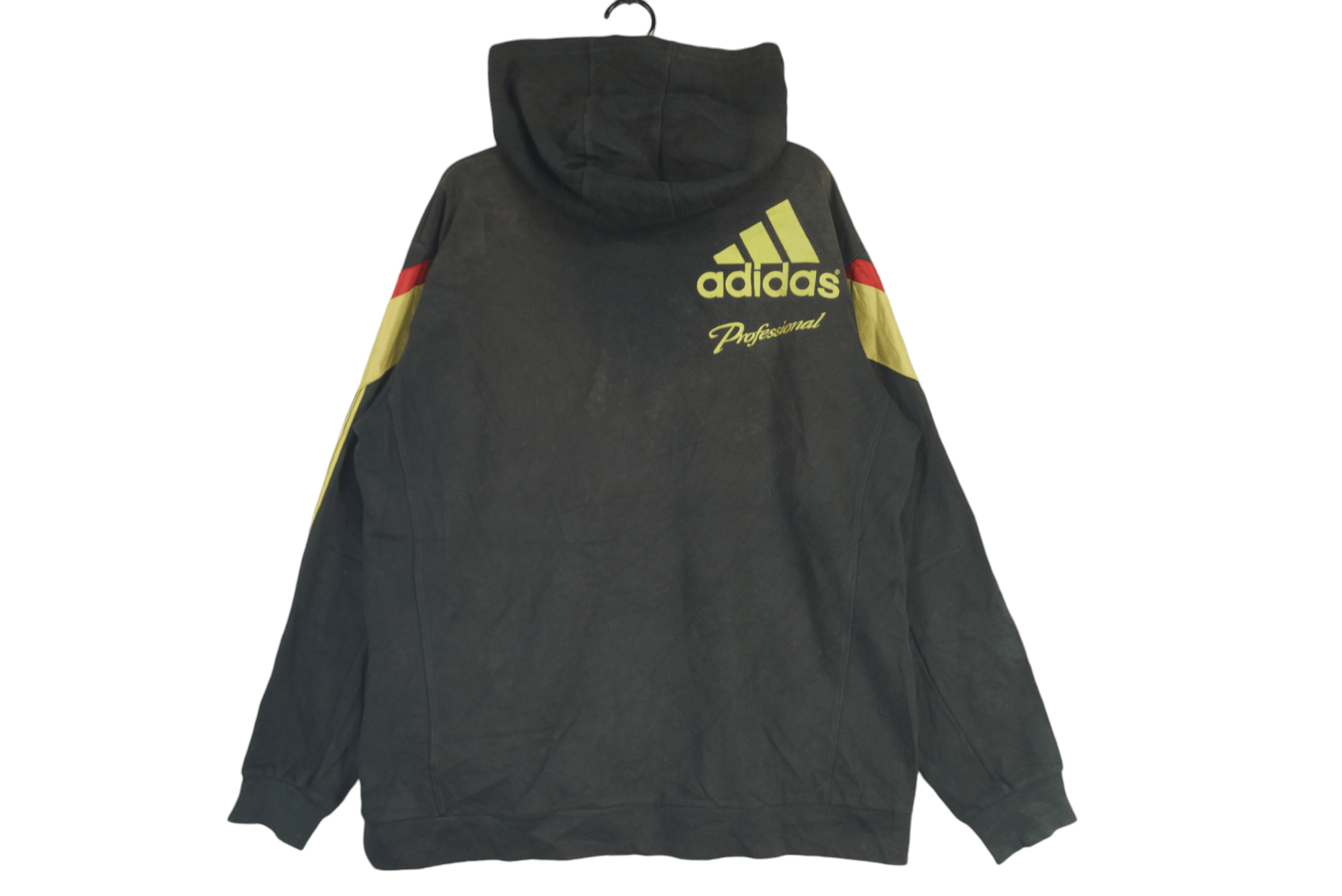 Adidas Rare Adidas Professional Hoodie Nice Design Size US L / EU 52-54 / 3 - 5 Thumbnail