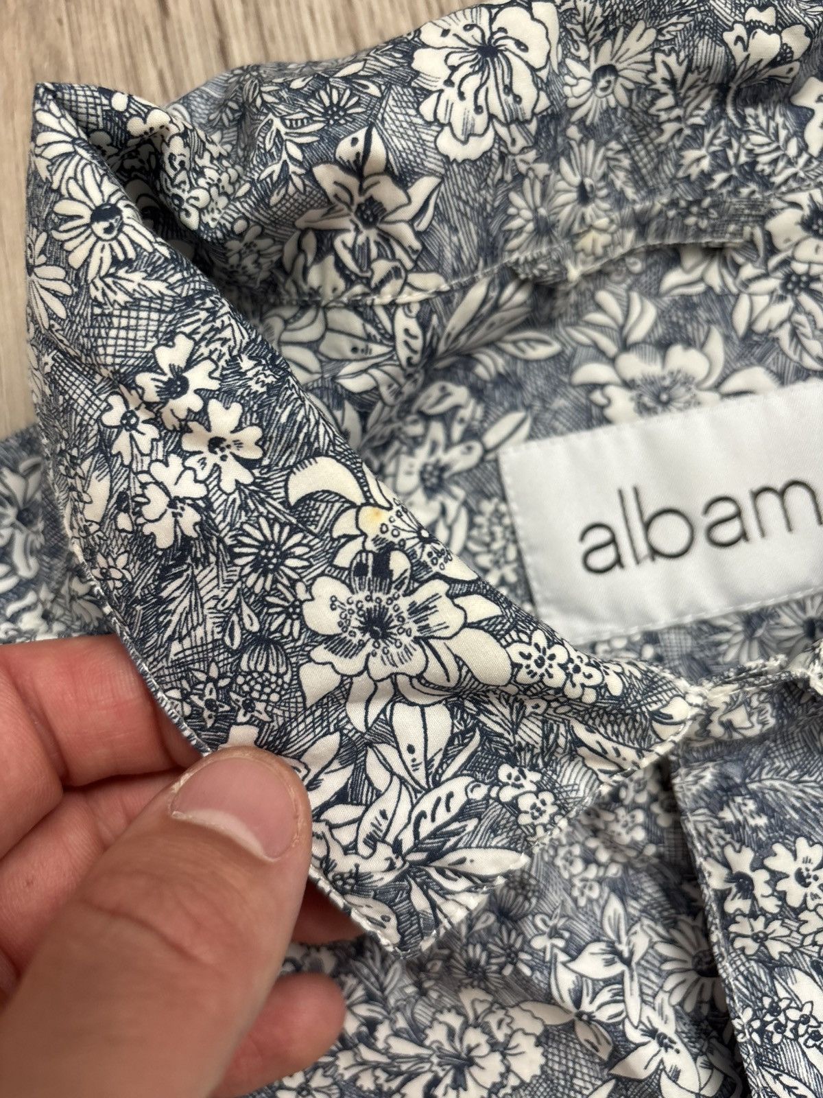 Albam Albam Floral Short Sleeve Shirt Size US M / EU 48-50 / 2 - 5 Thumbnail