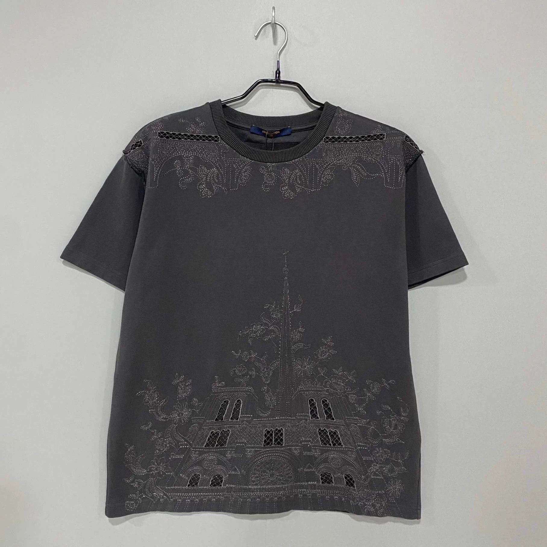 Louis Vuitton LV Notre-Dame embroidery short sleeve tee 98 New S Size US S / EU 44-46 / 1 - 1 Thumbnail