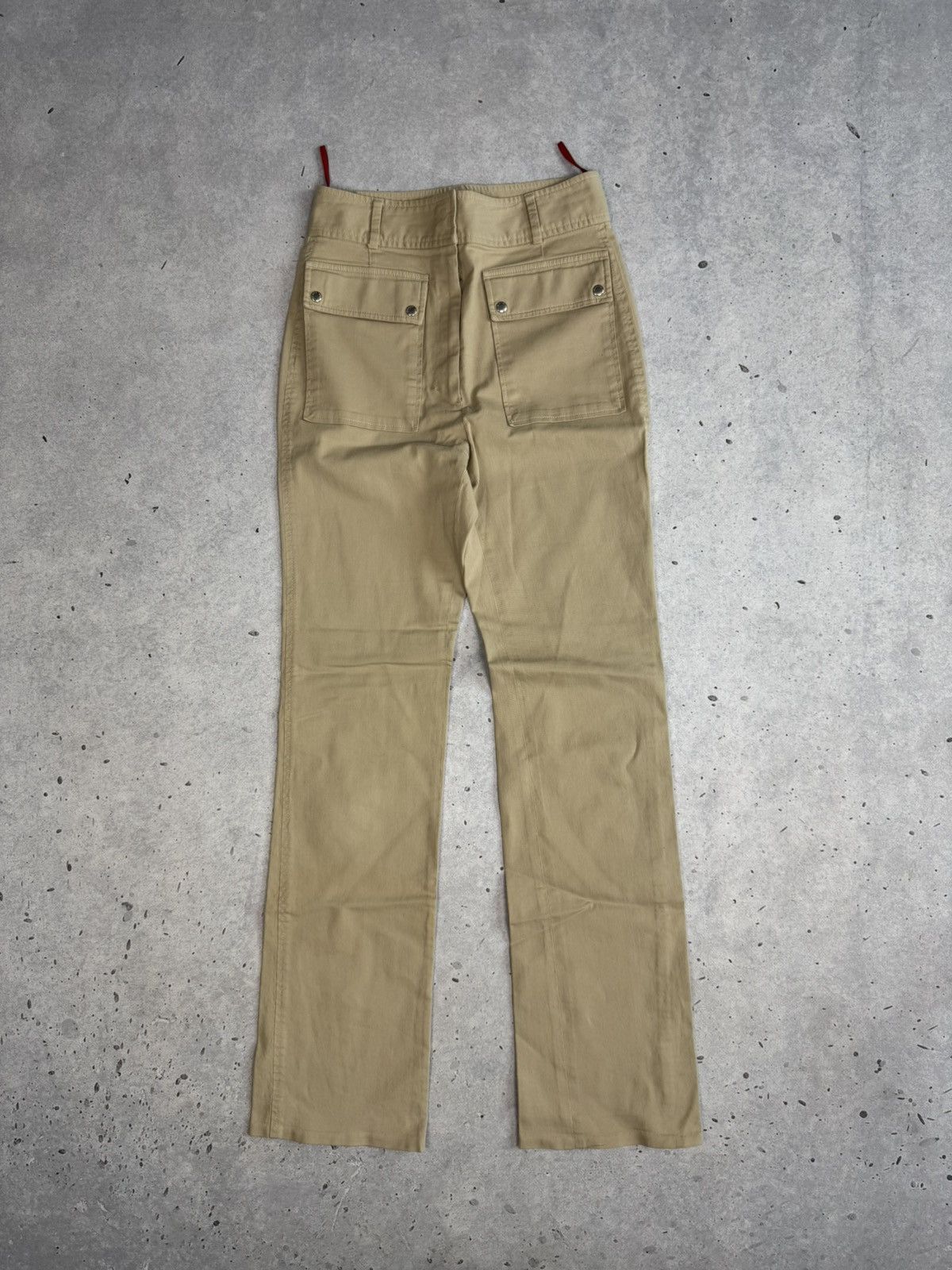 Prada Archive Prada Double Front Pocket Pants Red Tab Size 28" / US 6 / IT 42 - 1 Thumbnail