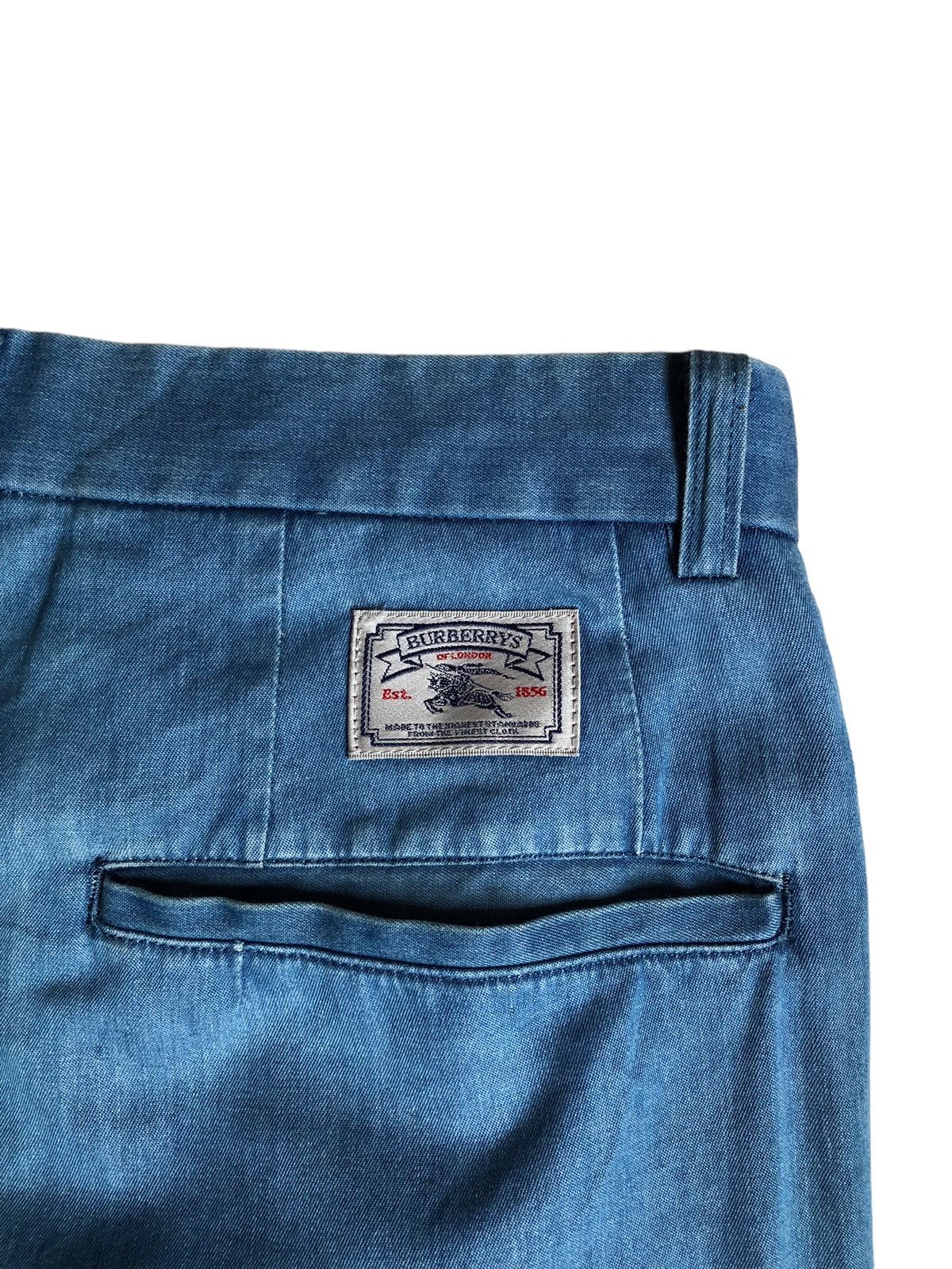 Burberry × Designer × Vintage Vintage Burberry wide leg pants Size US 32 / EU 48 - 9 Thumbnail