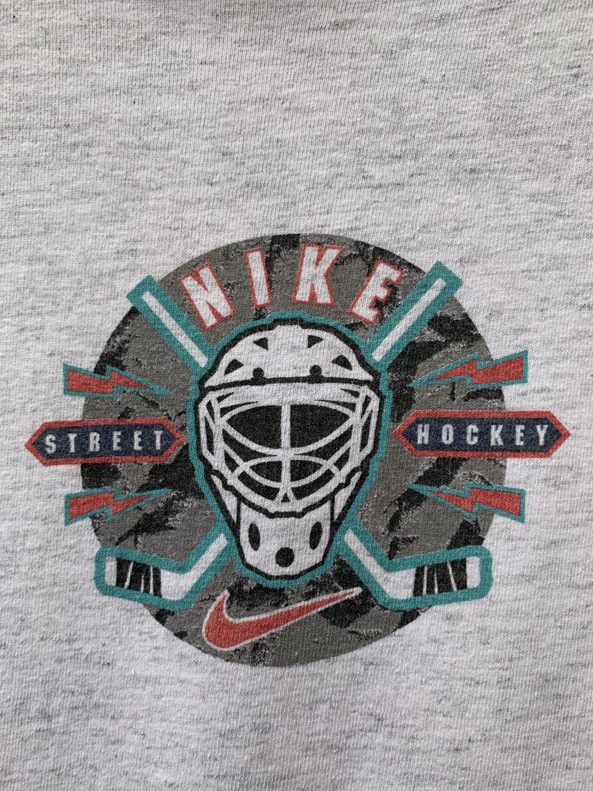 Nike Vintage 90’s Nike Street Hockey T Shirt Size US S / EU 44-46 / 1 - 17 Thumbnail