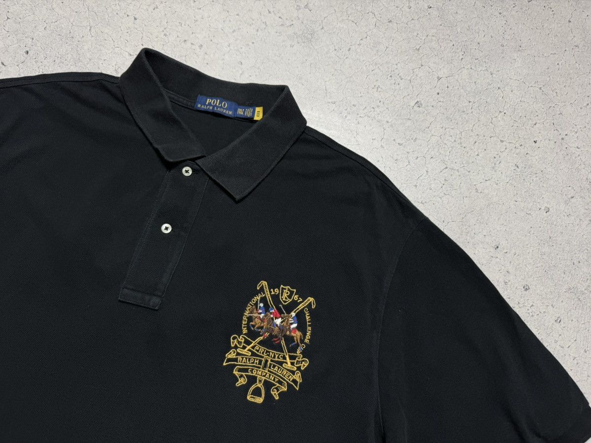 Polo Ralph Lauren Polo Ralph Lauren Vintage Polo Shirt PRL #3 Big Pony Size US XXL / EU 58 / 5 - 5 Thumbnail