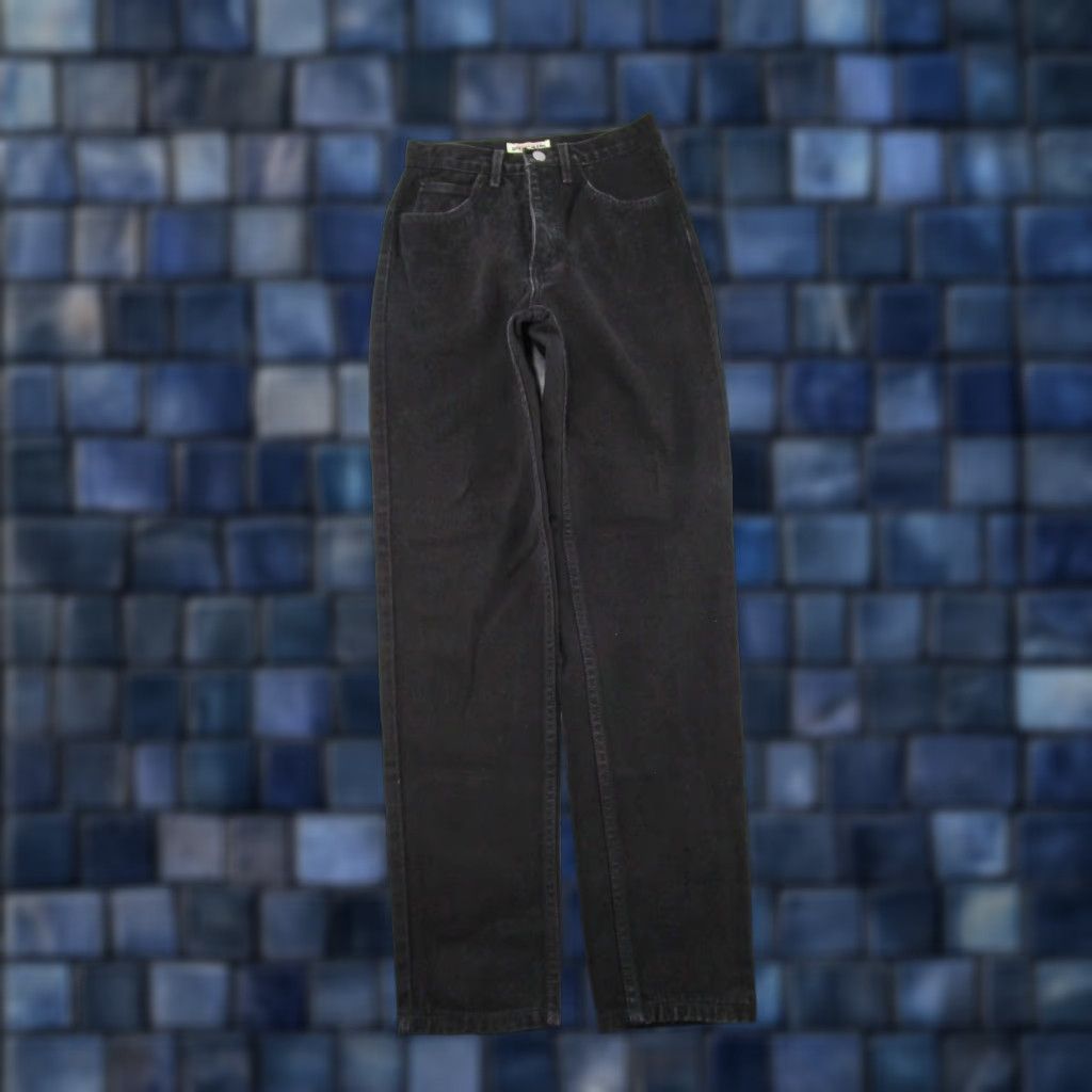 Guess VINTAGE GUESS Jeans 90s Tapered 28 Black Tag GUESS Georges Marciano 5-Pocket Denim Womens Size 28" / US 6 / IT 42 - 1 Thumbnail
