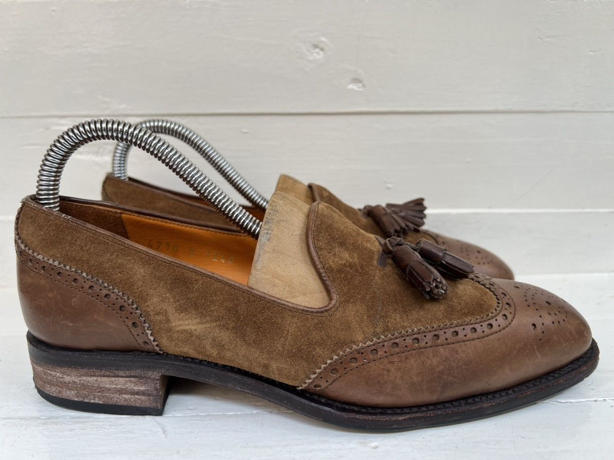 Carmina Carmina Shoemaker Brown Tassel Loafers 4710 Women Shoes Size US 7 / IT 37 - 6 Thumbnail