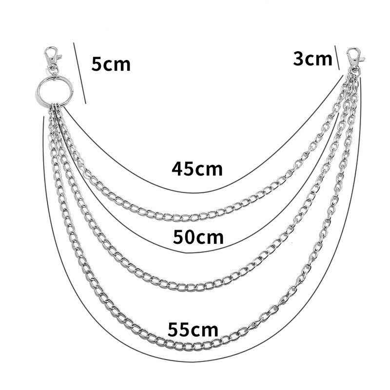 Japanese Brand Trousers Pant Wallet Chain Size ONE SIZE - 2 Thumbnail