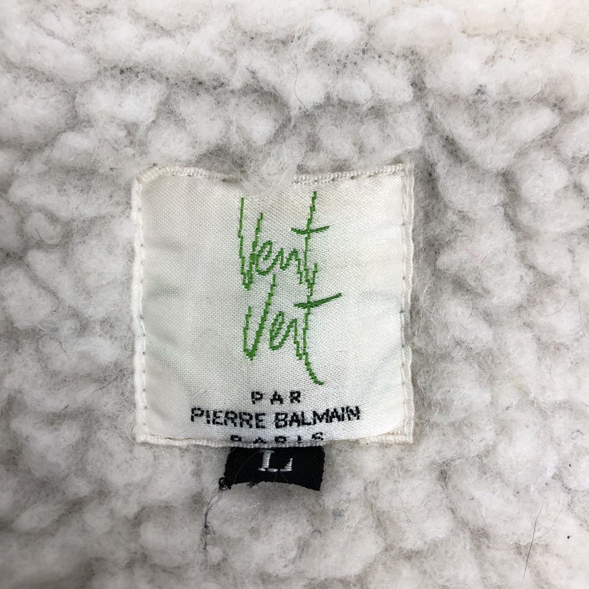 Vintage Vent Vent By Pierre Balmain Sherpa Jacket