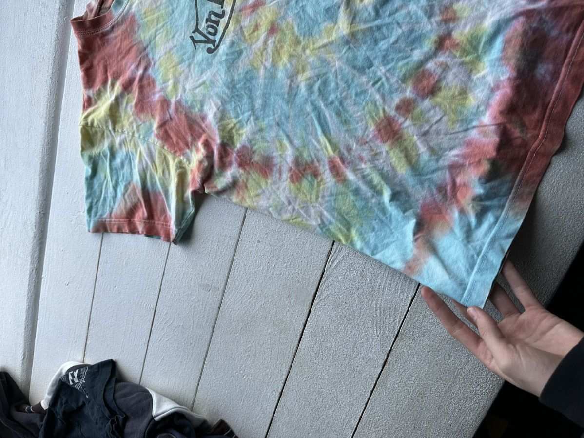 Vintage × Von Dutch 🚨Y2K VON DUTCH TYE DYE patchwork Y2K distressed style tee Size US M / EU 48-50 / 2 - 6 Thumbnail