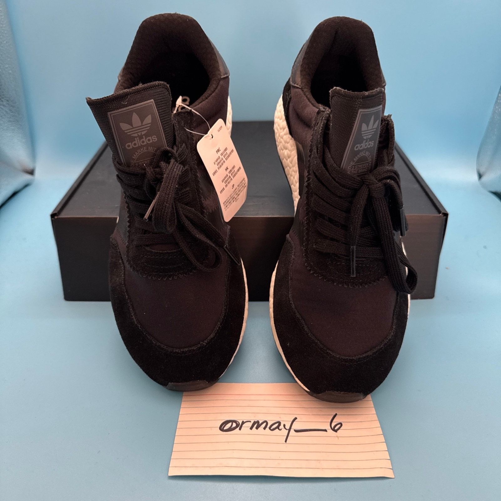 Adidas adidas Iniki Runner Core Black m8 w9.5 Size US 8 / EU 41 - 6 Thumbnail