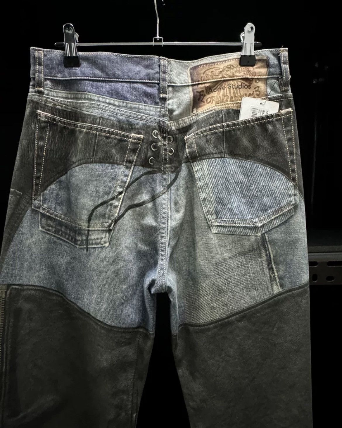 Acne Studios Acne Studios Digital printed washed jeans - -DMC Size US 29 - 4 Thumbnail