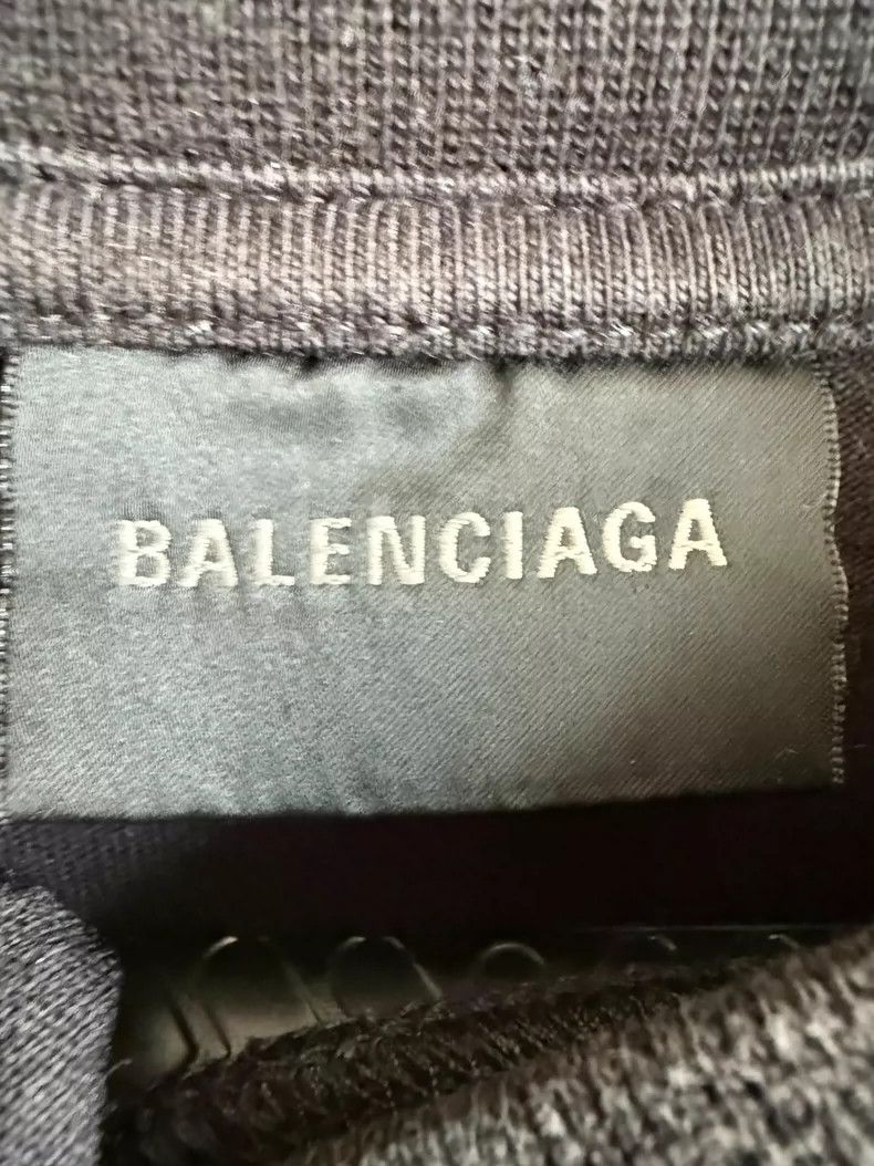 Balenciaga Balenciaga Black short sleeves Size US L / EU 52-54 / 3 - 3 Thumbnail